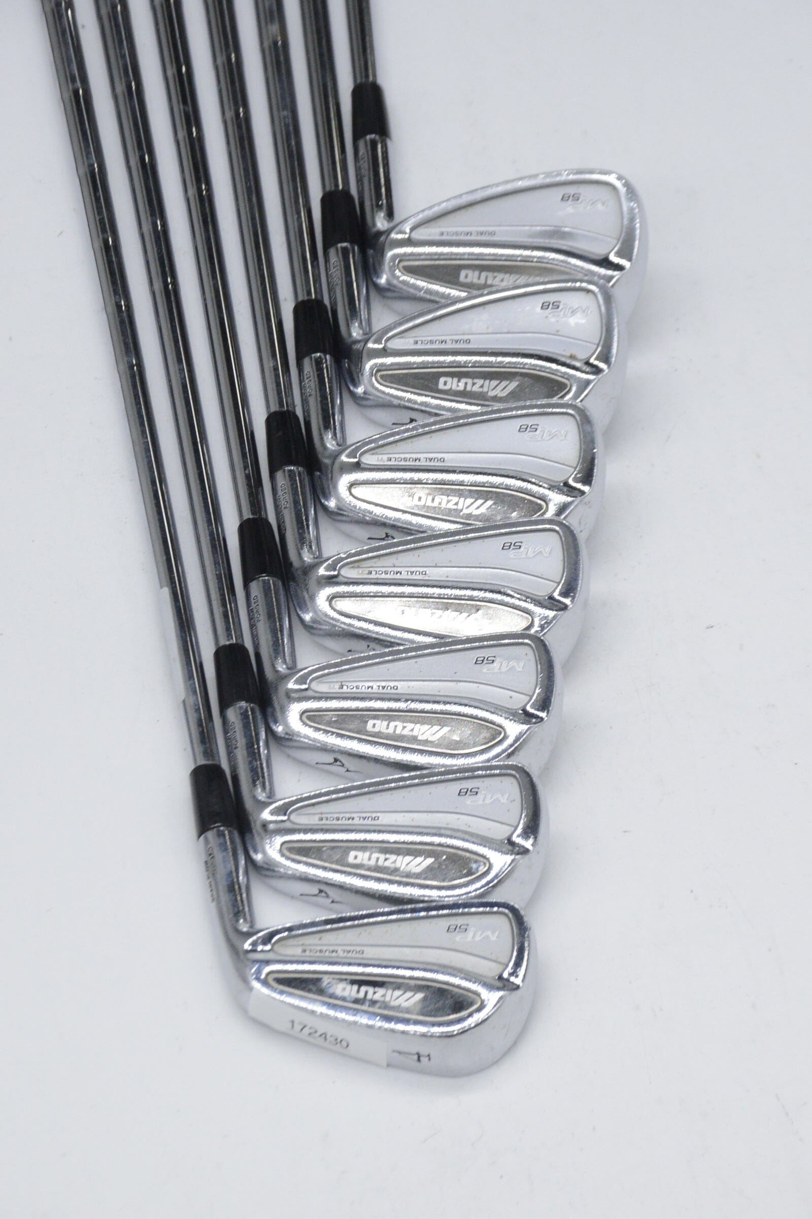 Mizuno MP-58 4-PW Iron Set X Flex Std Length Golf Clubs GolfRoots 