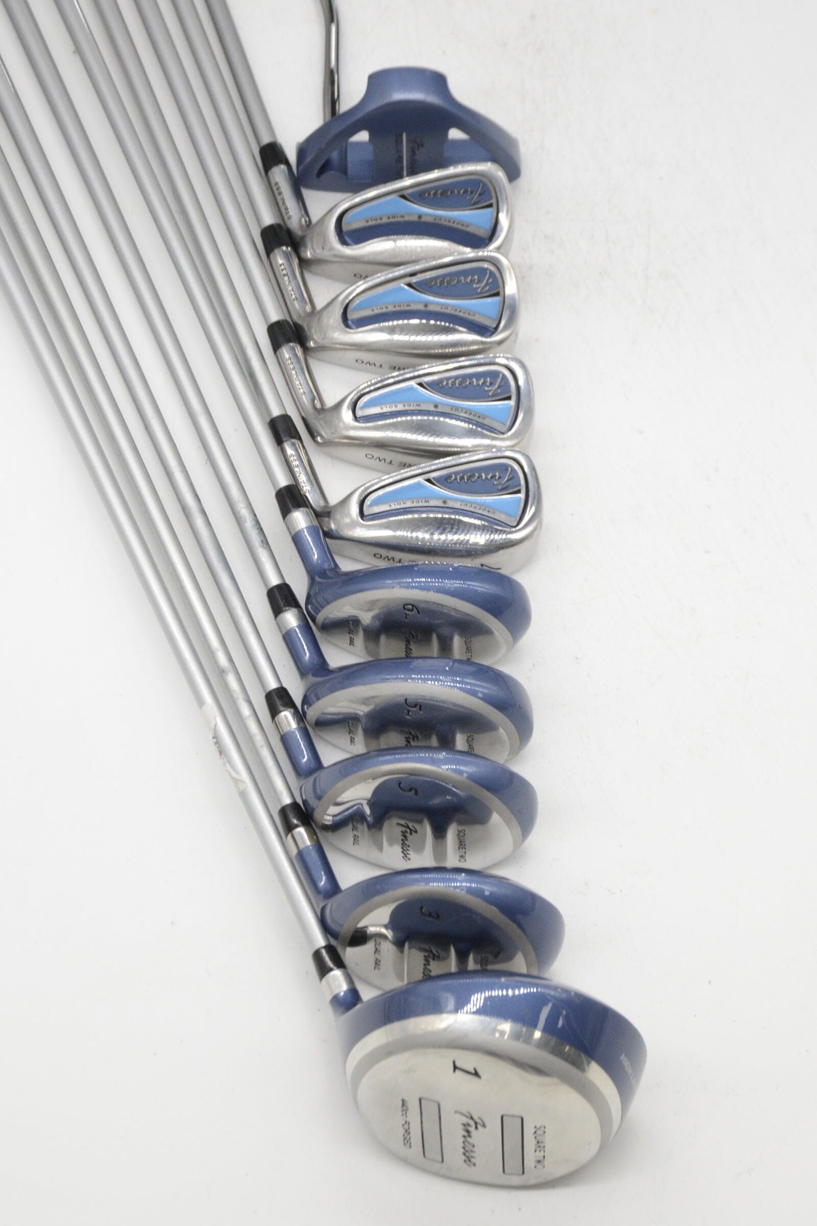 Women's Square Two Finesse Mixed Full Set W Flex -0.5" Golf Clubs GolfRoots 