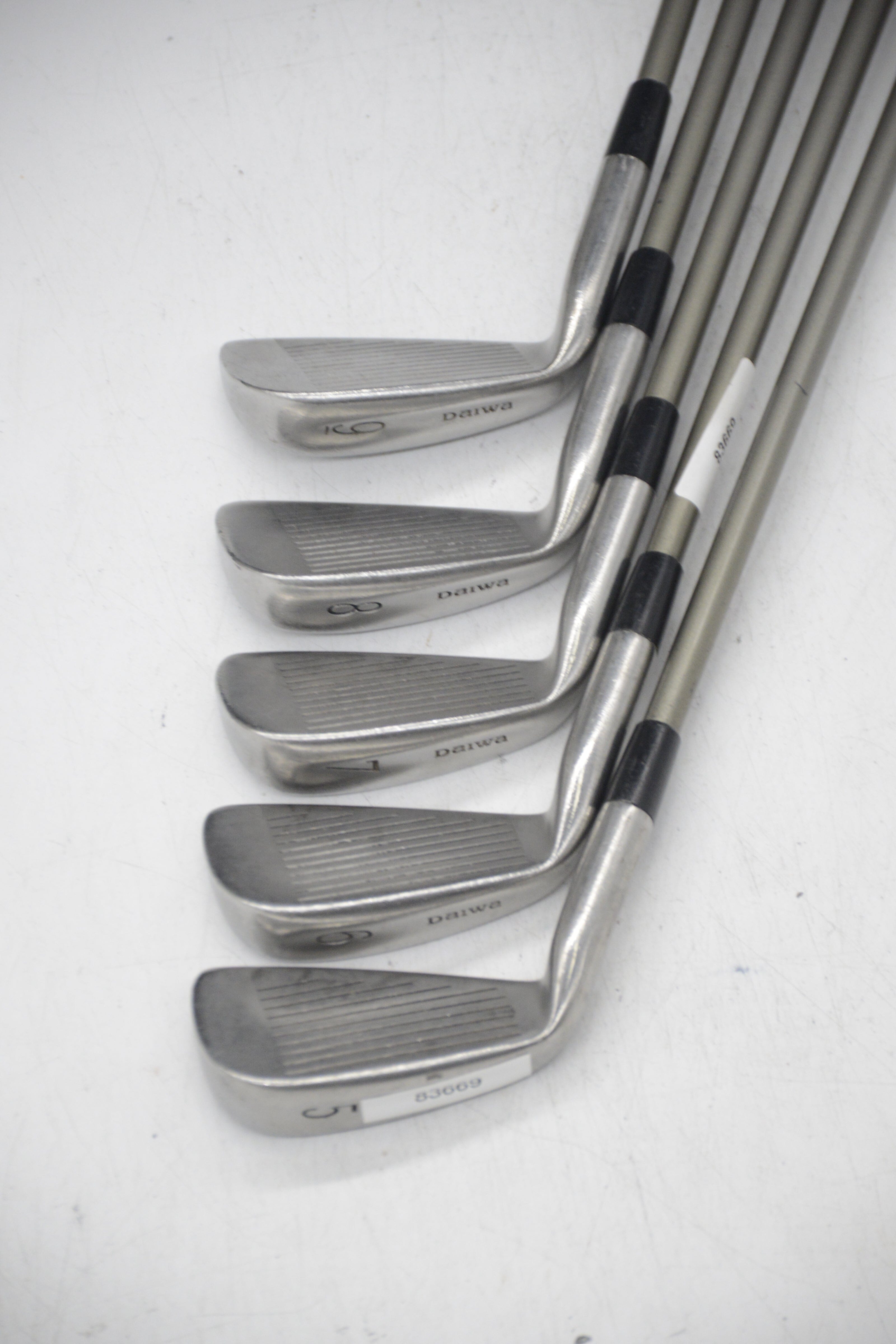 Daiwa Hi-Trac TCS 5-9 Iron Set R Flex -0.75" Golf Clubs GolfRoots 