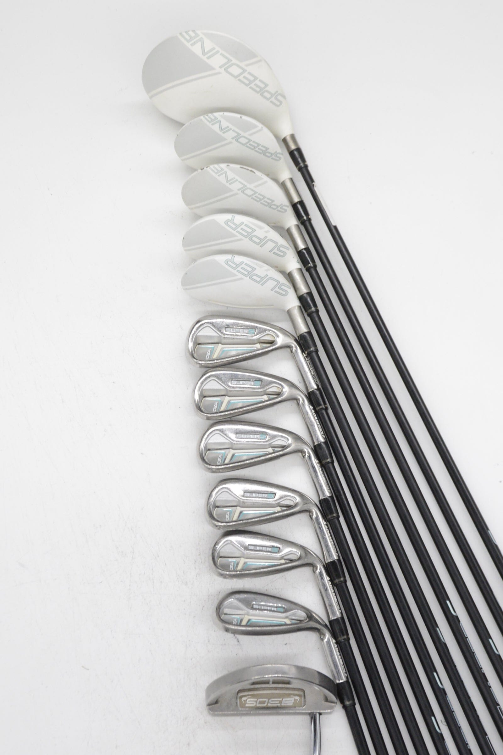 Women's Adams Idea Super S Mixed Full Set W Flex -0.5" Golf Clubs GolfRoots 