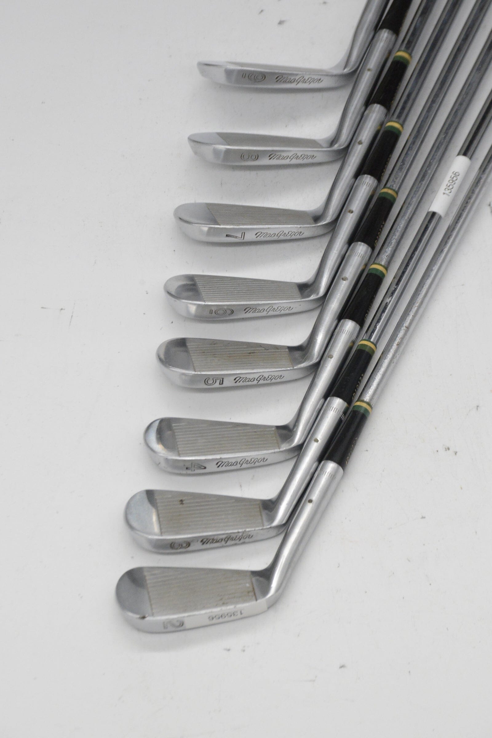 MacGregor Tourney 2-9 Iron Set S Flex -1.25" Golf Clubs GolfRoots 