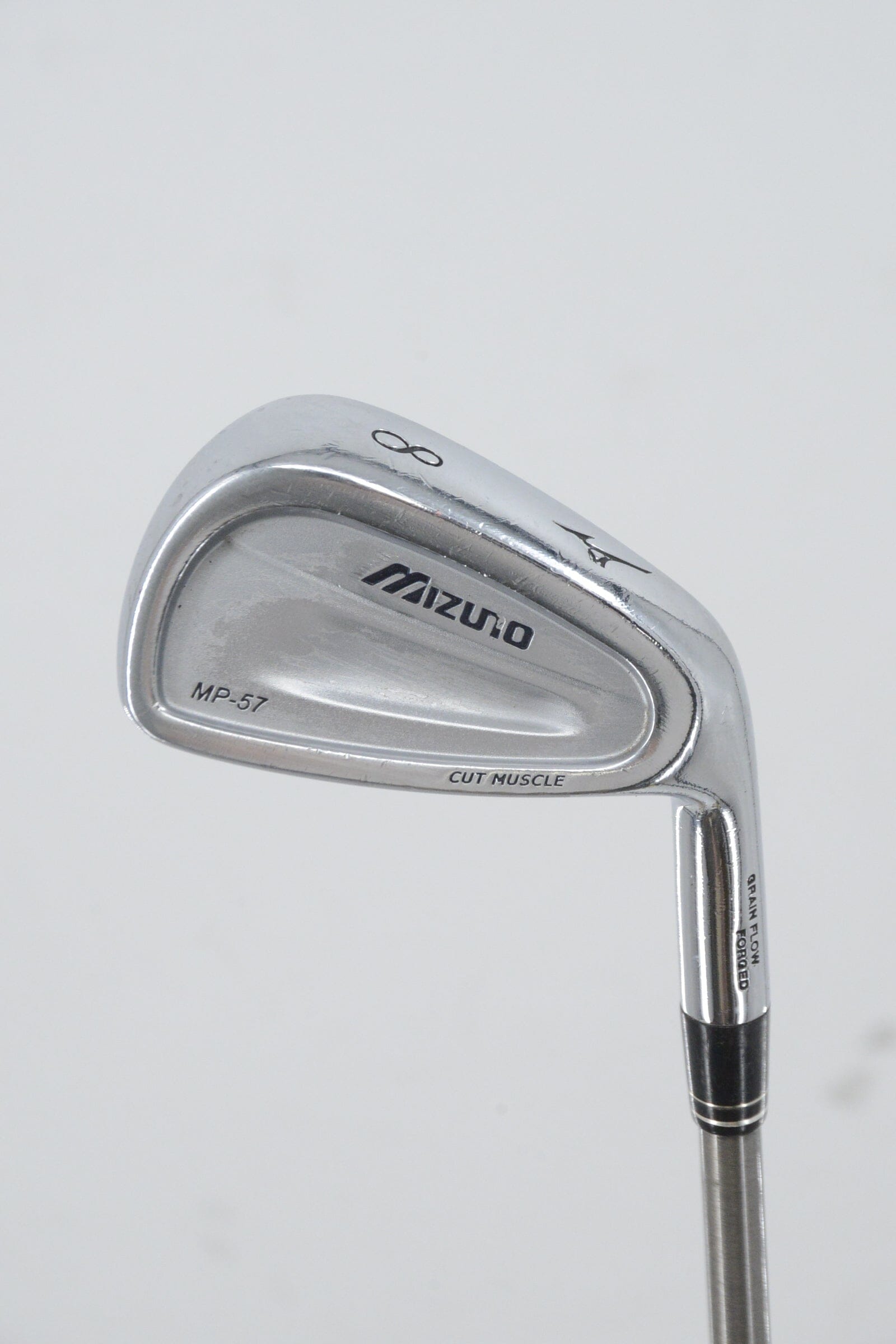 Mizuno MP-57 4-PW Iron Set S Flex -0.5" Golf Clubs GolfRoots 