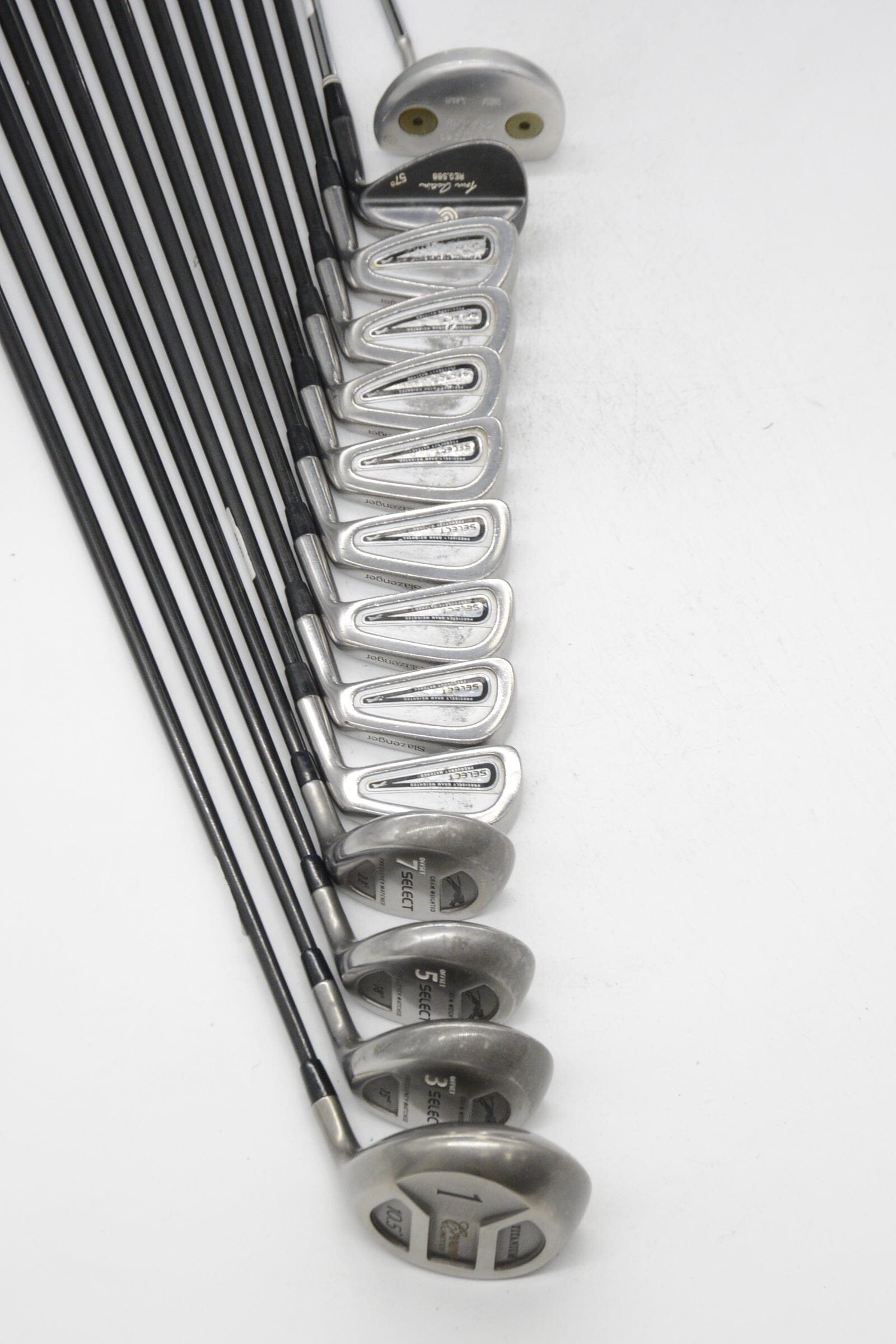 Slazenger Select Mixed Full Set R Flex +0.75" Golf Clubs GolfRoots 