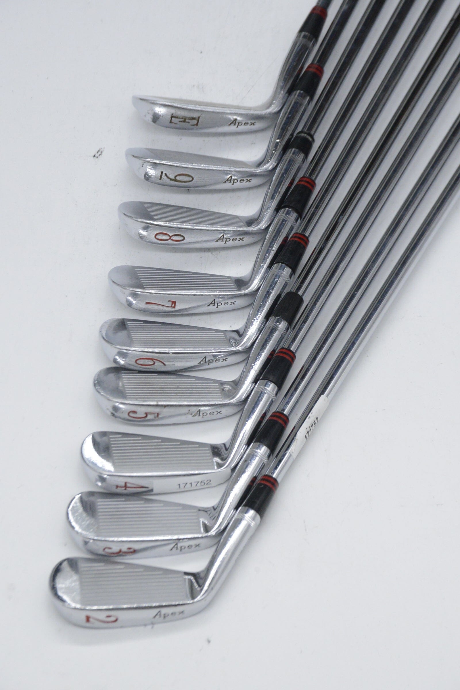 Ben Hogan Apex 2-PW Iron Set S Flex +1" Golf Clubs GolfRoots 