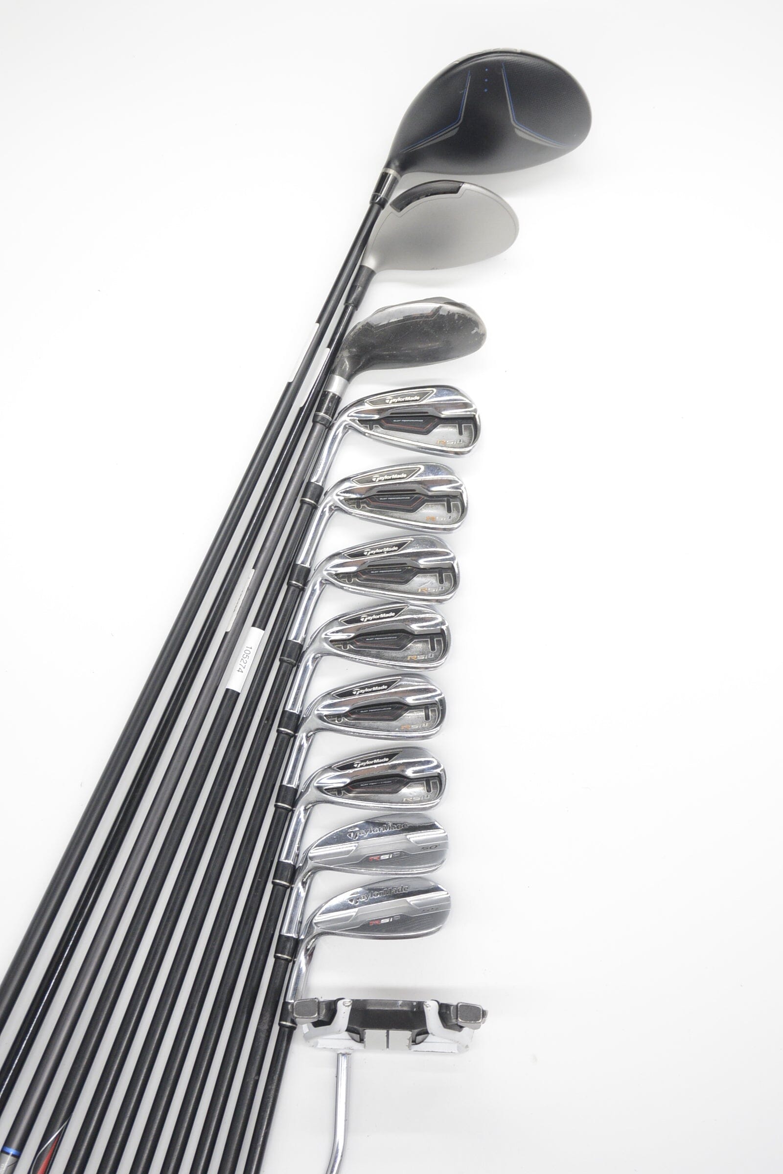 Lefty TaylorMade RSi 1 Mixed Full Set S Flex -0.25" Golf Clubs GolfRoots 