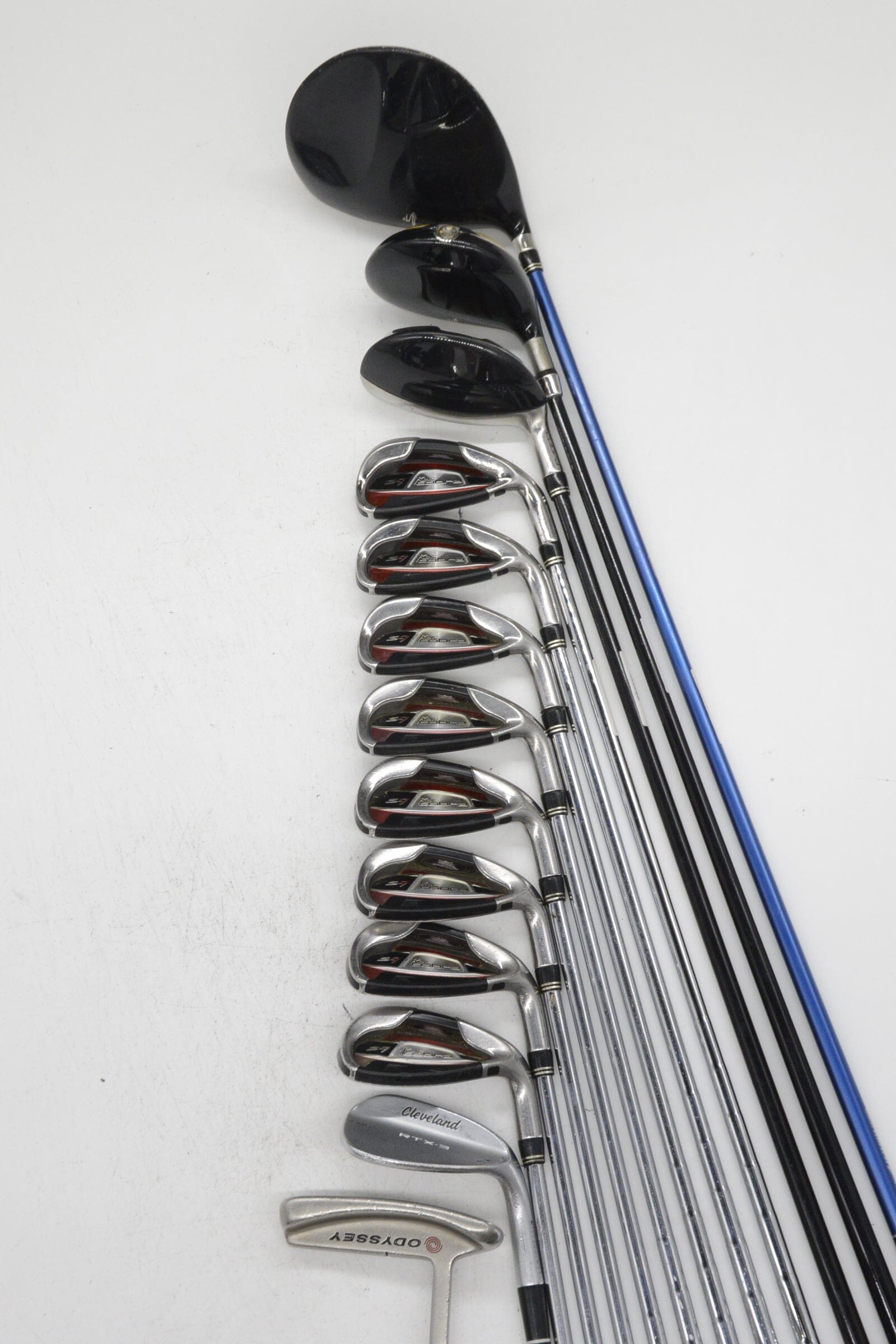 Cobra S9 2008 Mixed Full Set R Flex +0.25" Golf Clubs GolfRoots 