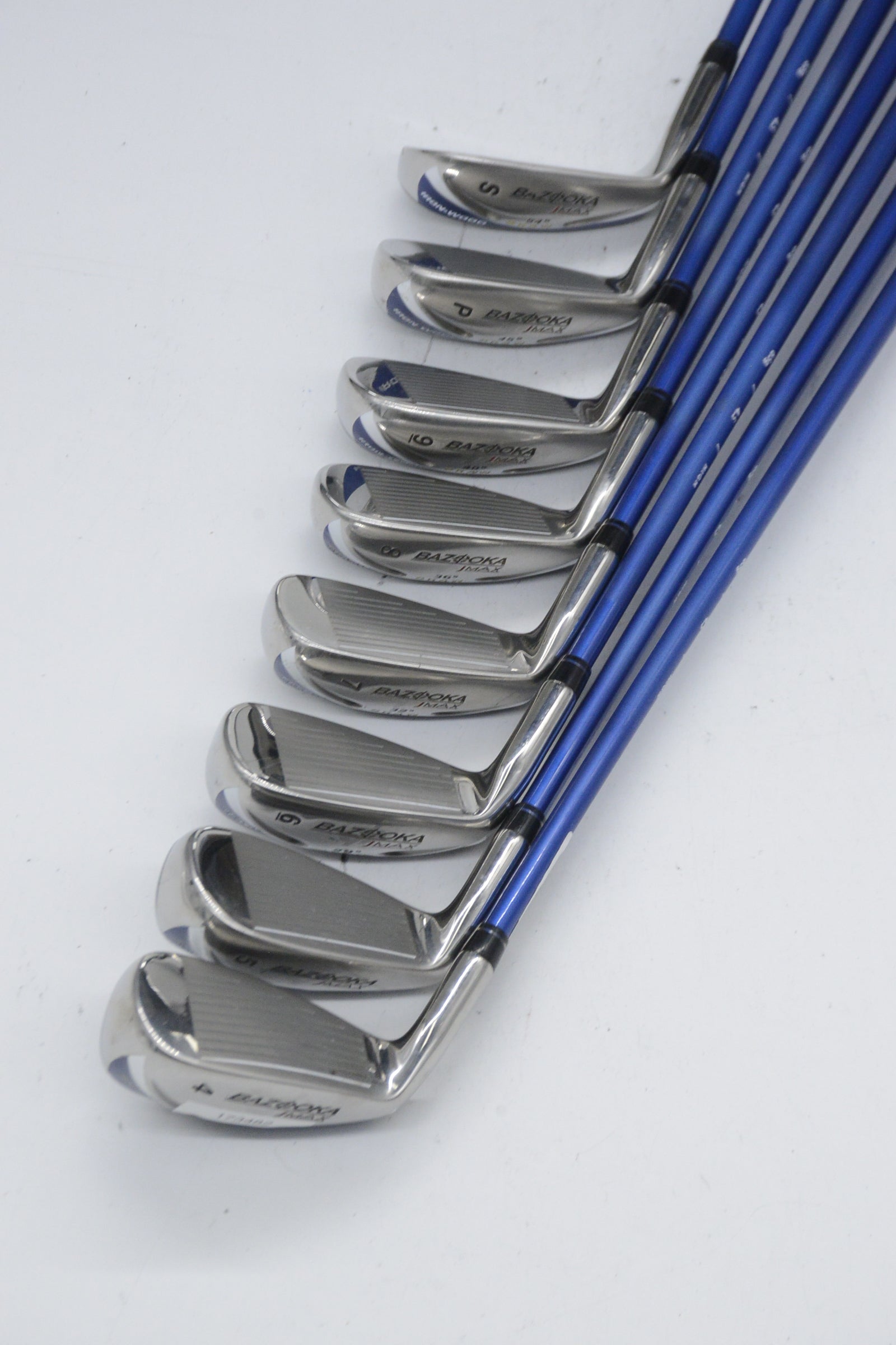 Tour Edge Bazooka JMAX Iron-Wood Draw 4-PW, SW Iron Set SR Flex -0.25"