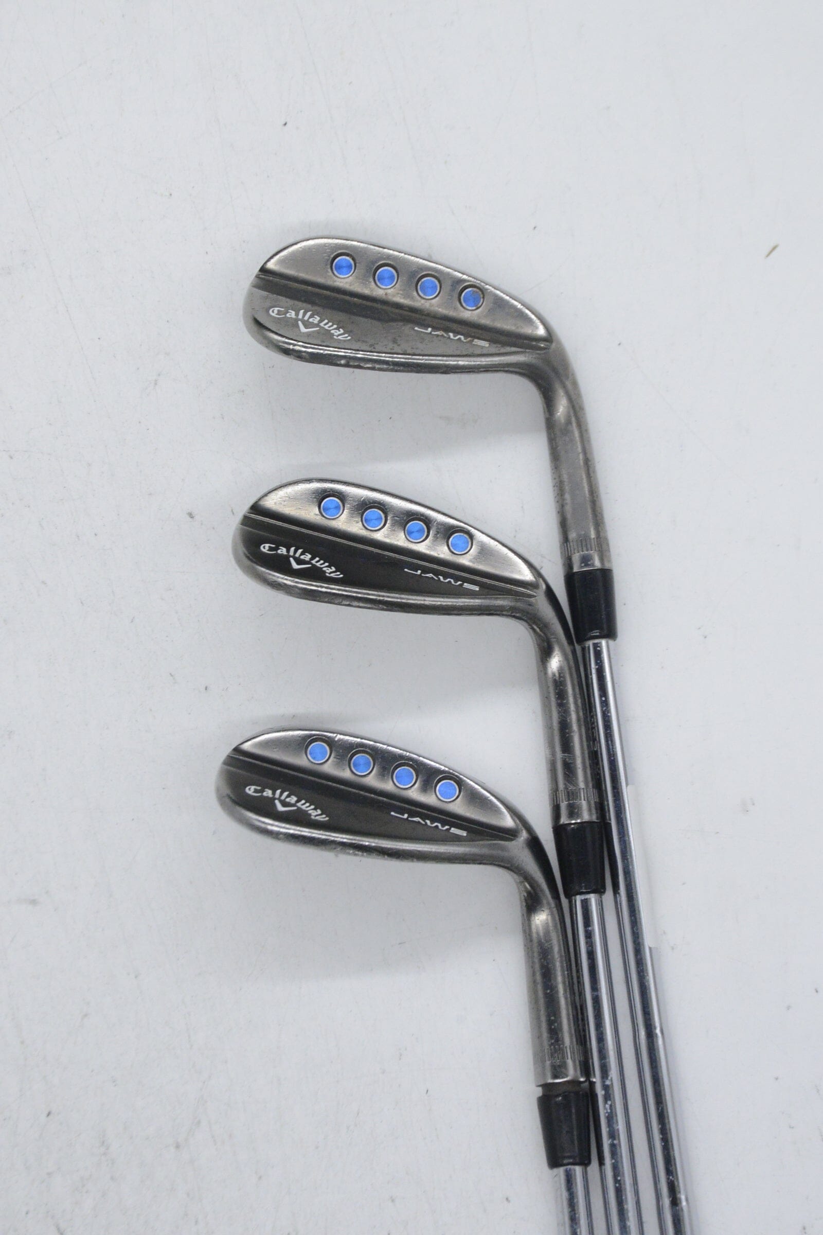 Callaway Jaws MD5 Tour Grey 50, 54, 58 Degree Wedge Set X Flex Golf Clubs GolfRoots 