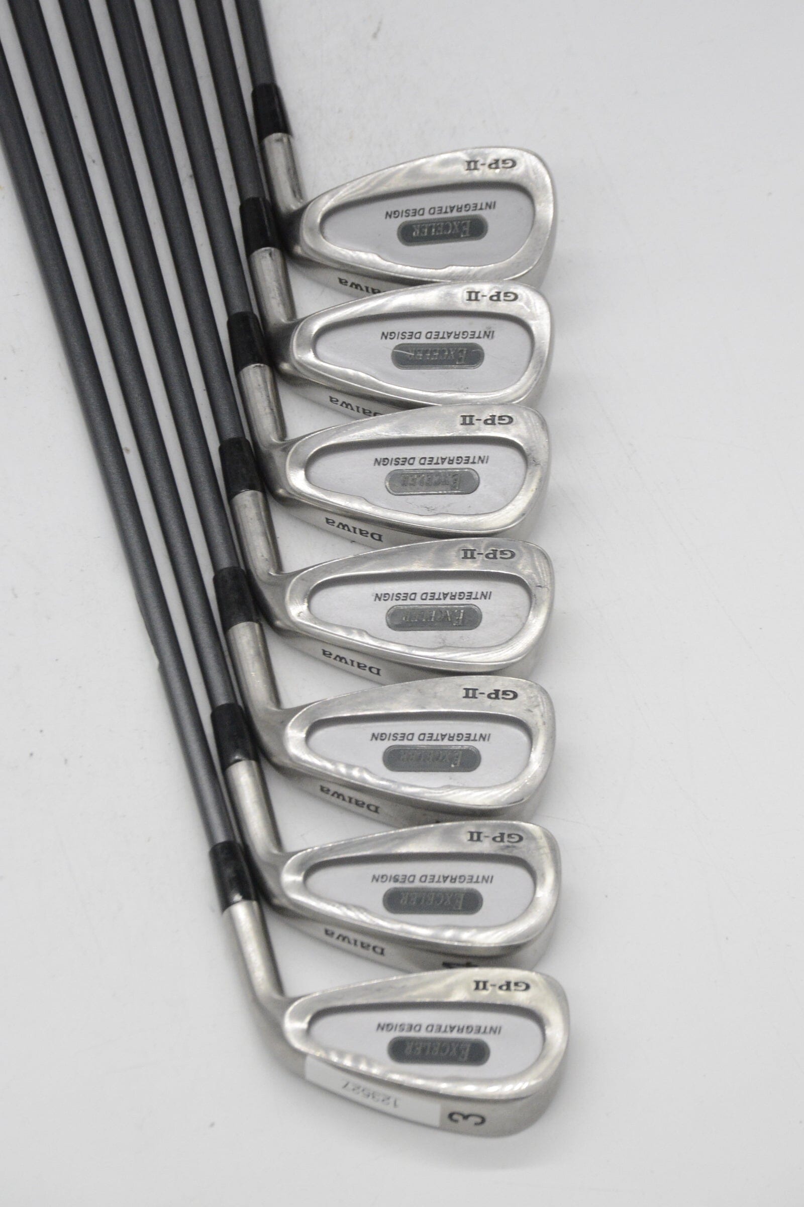 Diawa GP-II 3-7, 9-PW Iron Set S Flex -0.5" Golf Clubs GolfRoots 