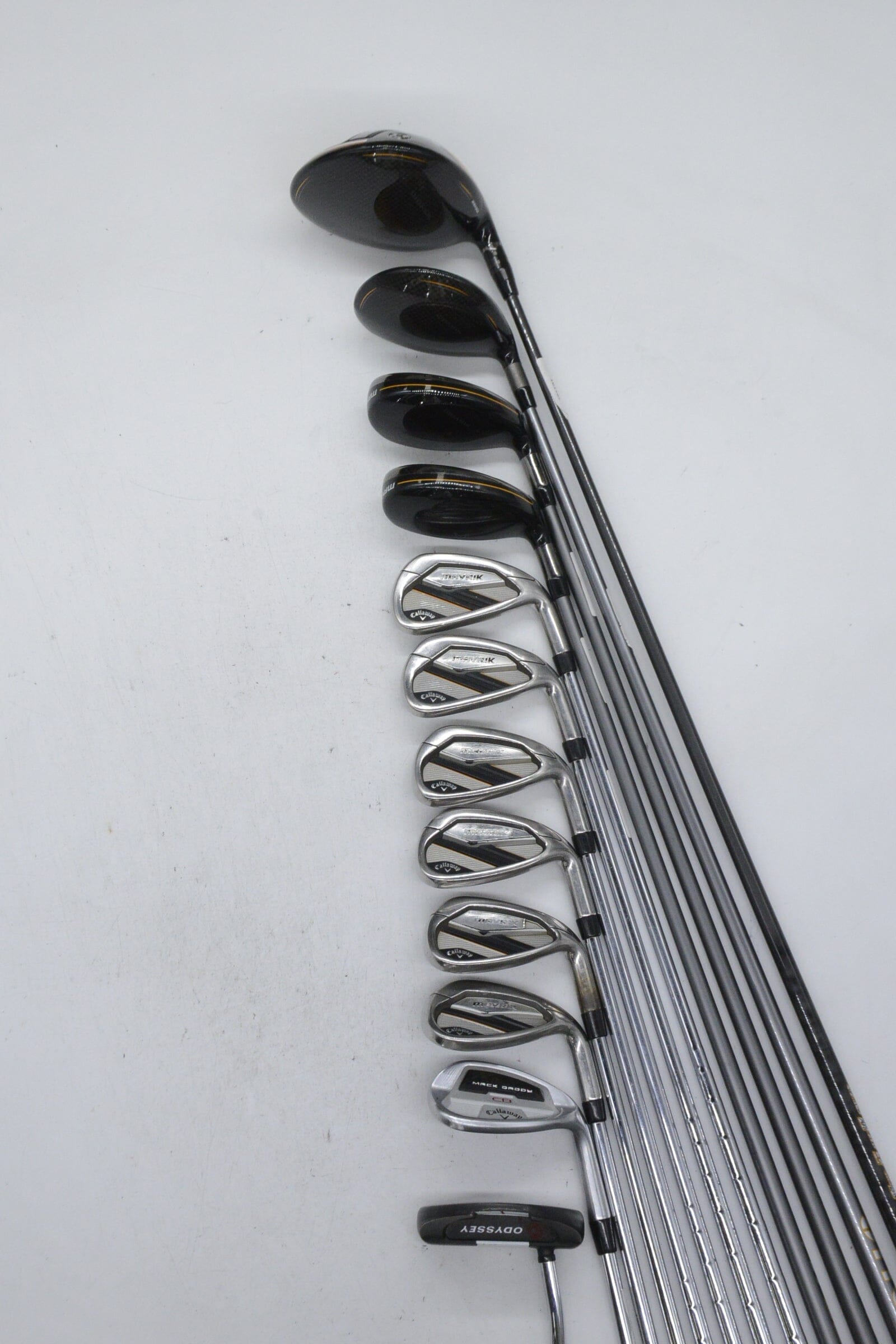 Callaway Mavrik Mixed Full Set R Flex -0.25" Golf Clubs GolfRoots 