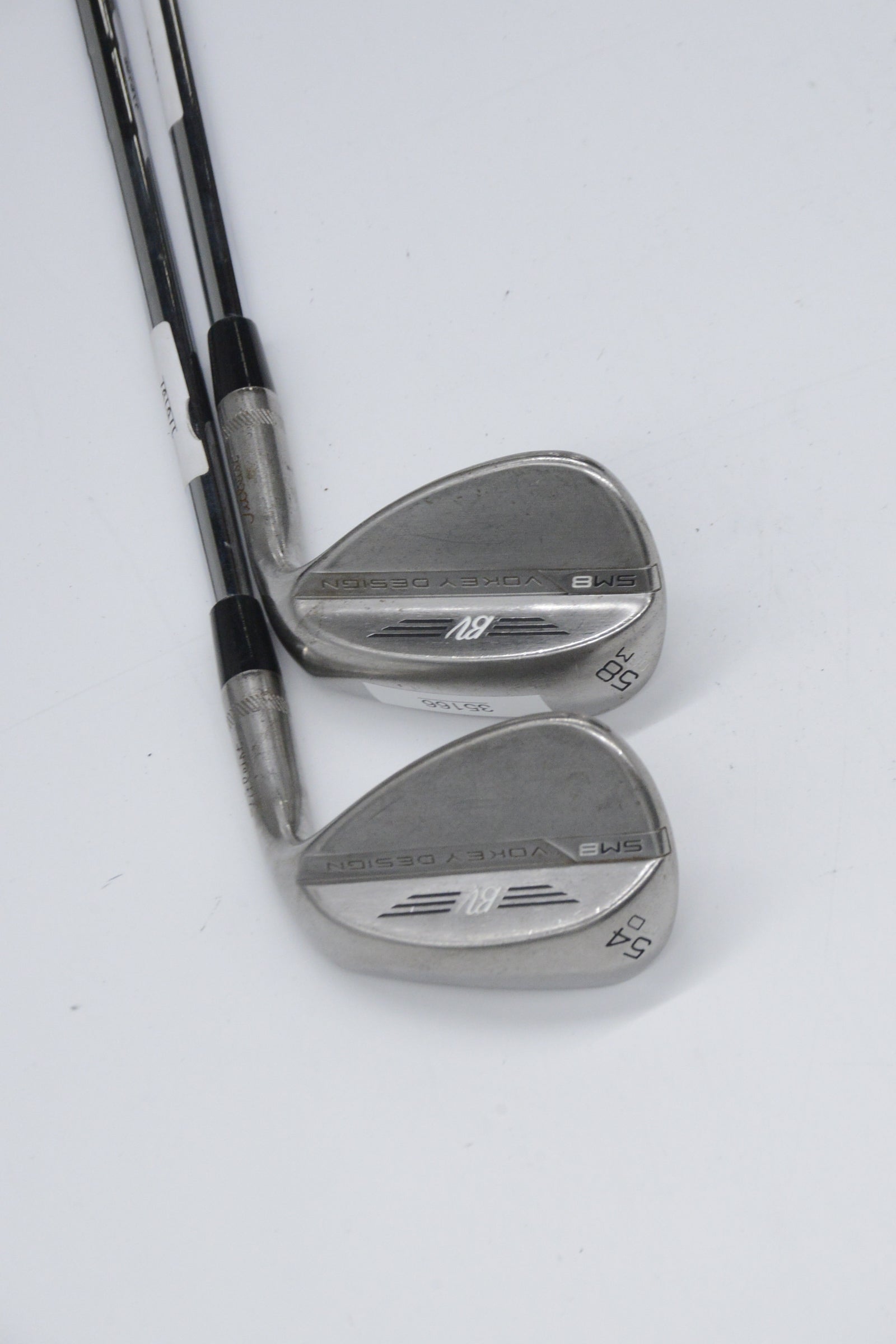 Titleist Vokey SM8 Brushed Steel 54 & 58 Degree Wedge Set S Flex