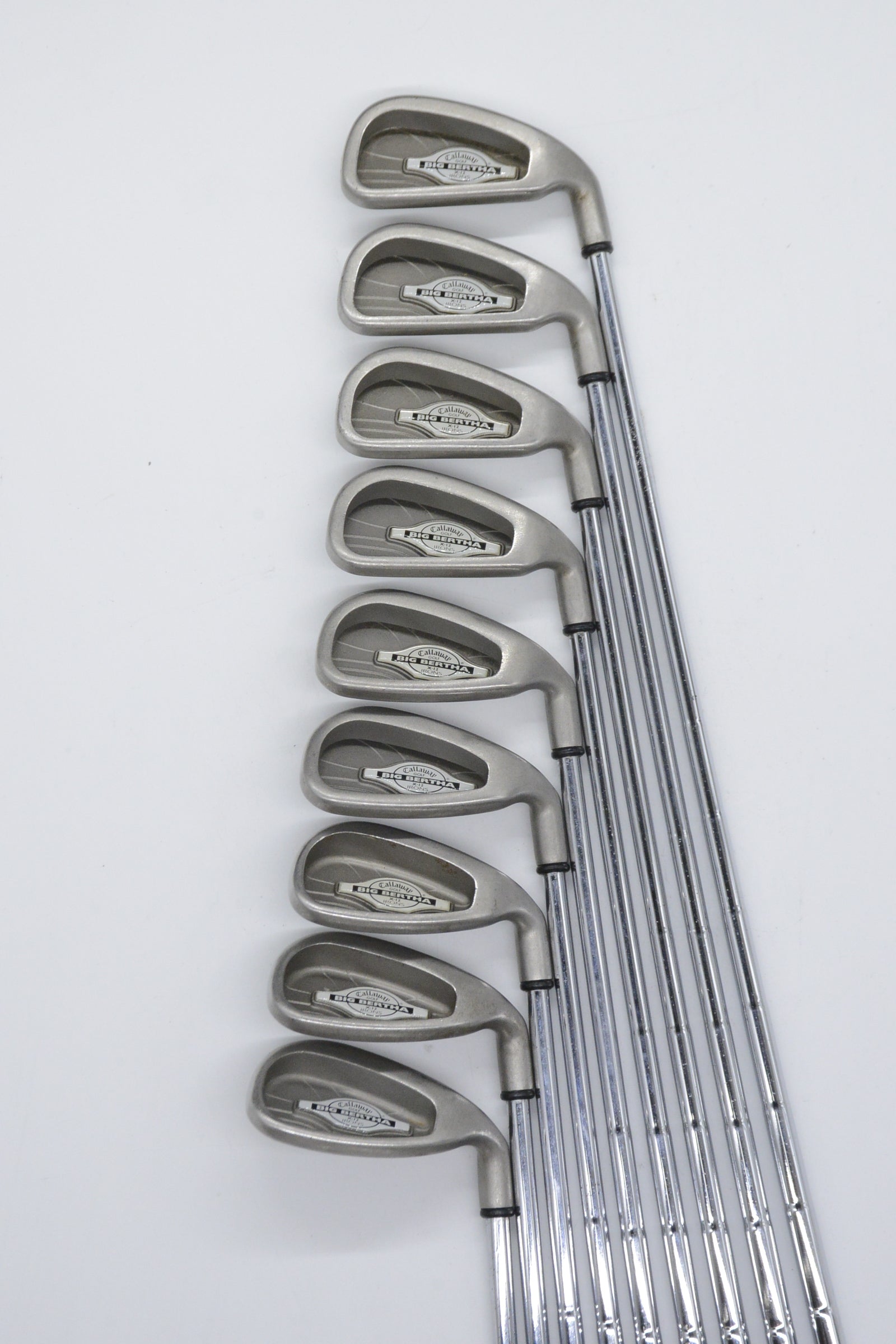 Callaway Big Bertha X-12 4-SW Iron Set R Flex +0.5"