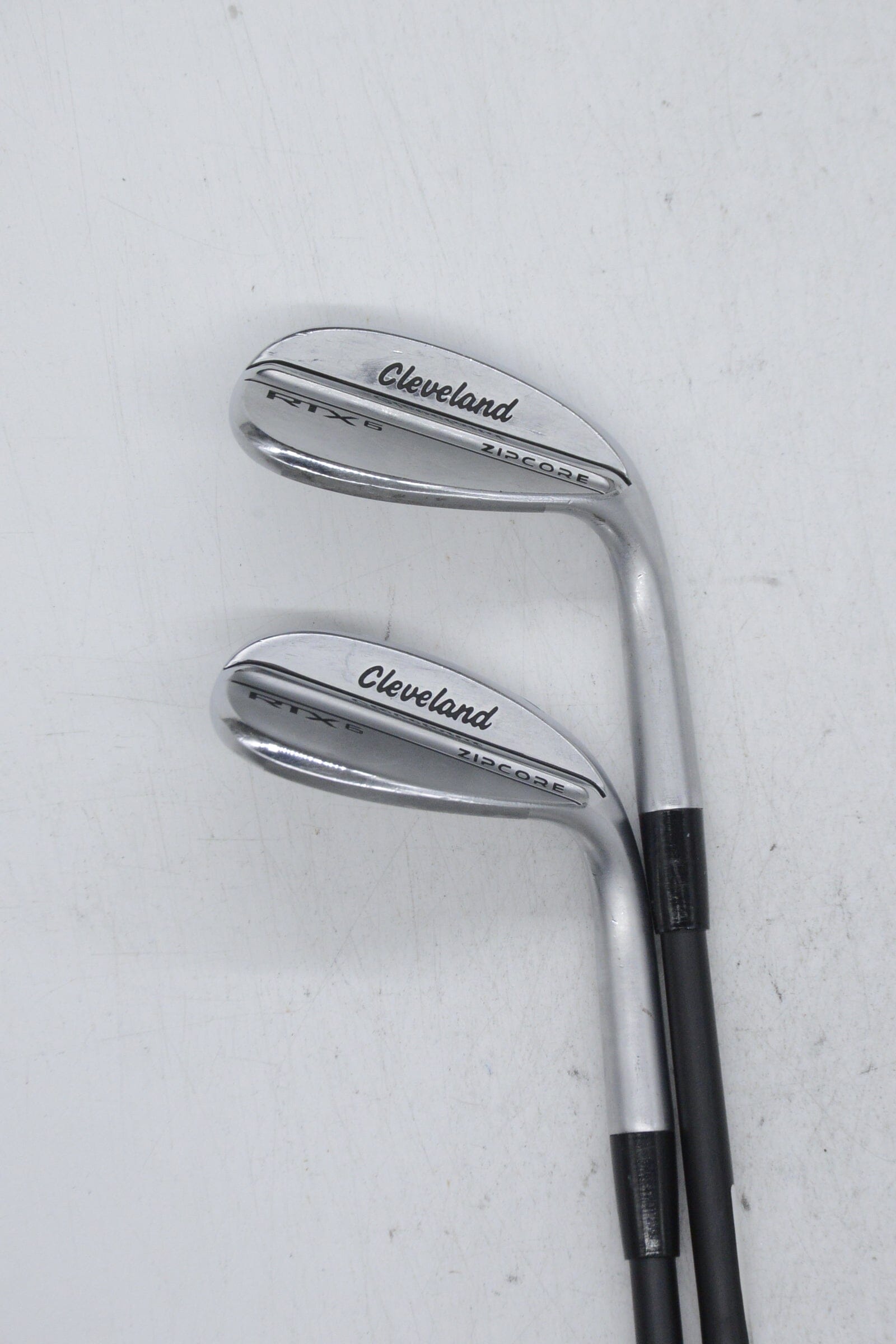 Cleveland RTX 6 ZipCore Tour Satin 54 & 58 Degree Wedge Set S Flex Golf Clubs GolfRoots 