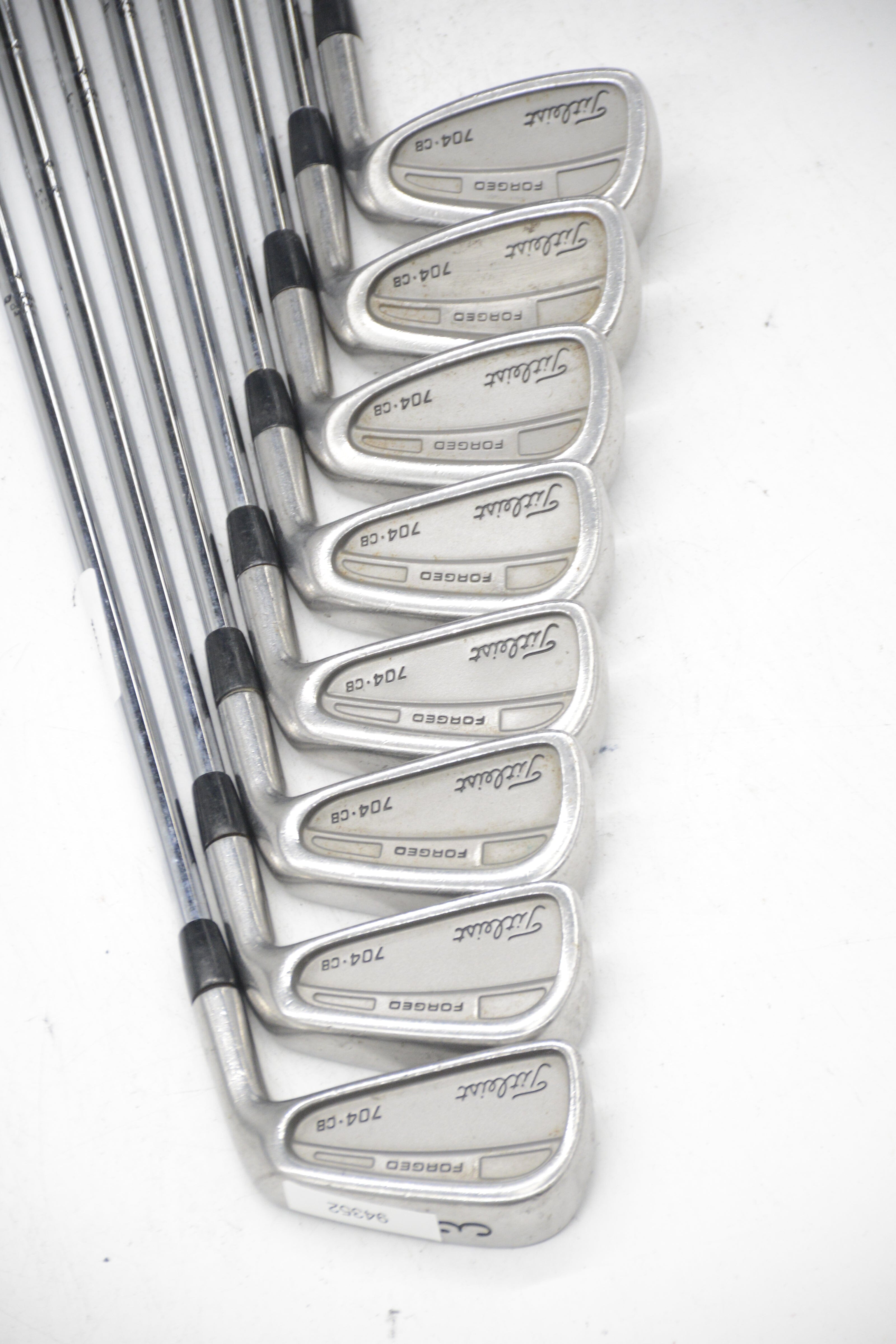 Titleist 704.CB 3-PW Iron Set S Flex +0.5" Golf Clubs GolfRoots 