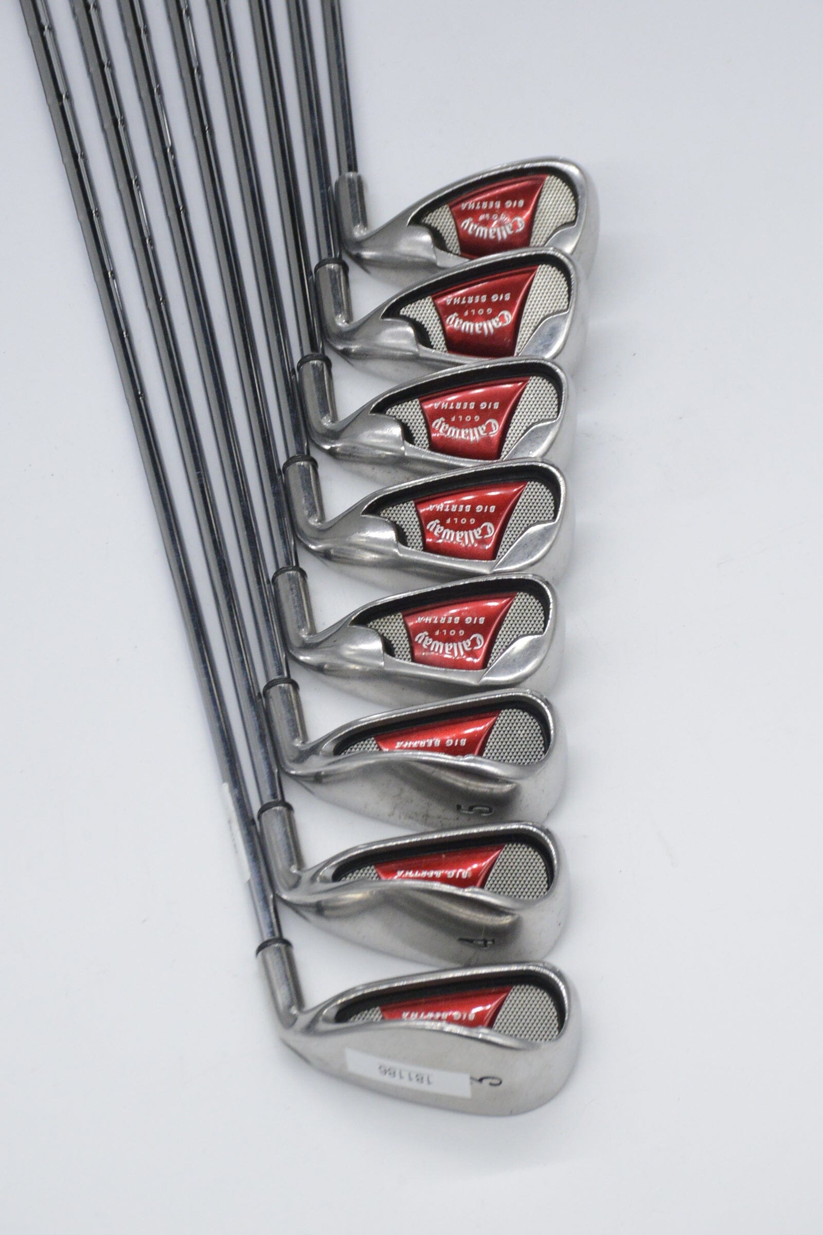 Callaway Big Bertha 2008 3-PW Iron Set Uniflex -0.25" Golf Clubs GolfRoots 