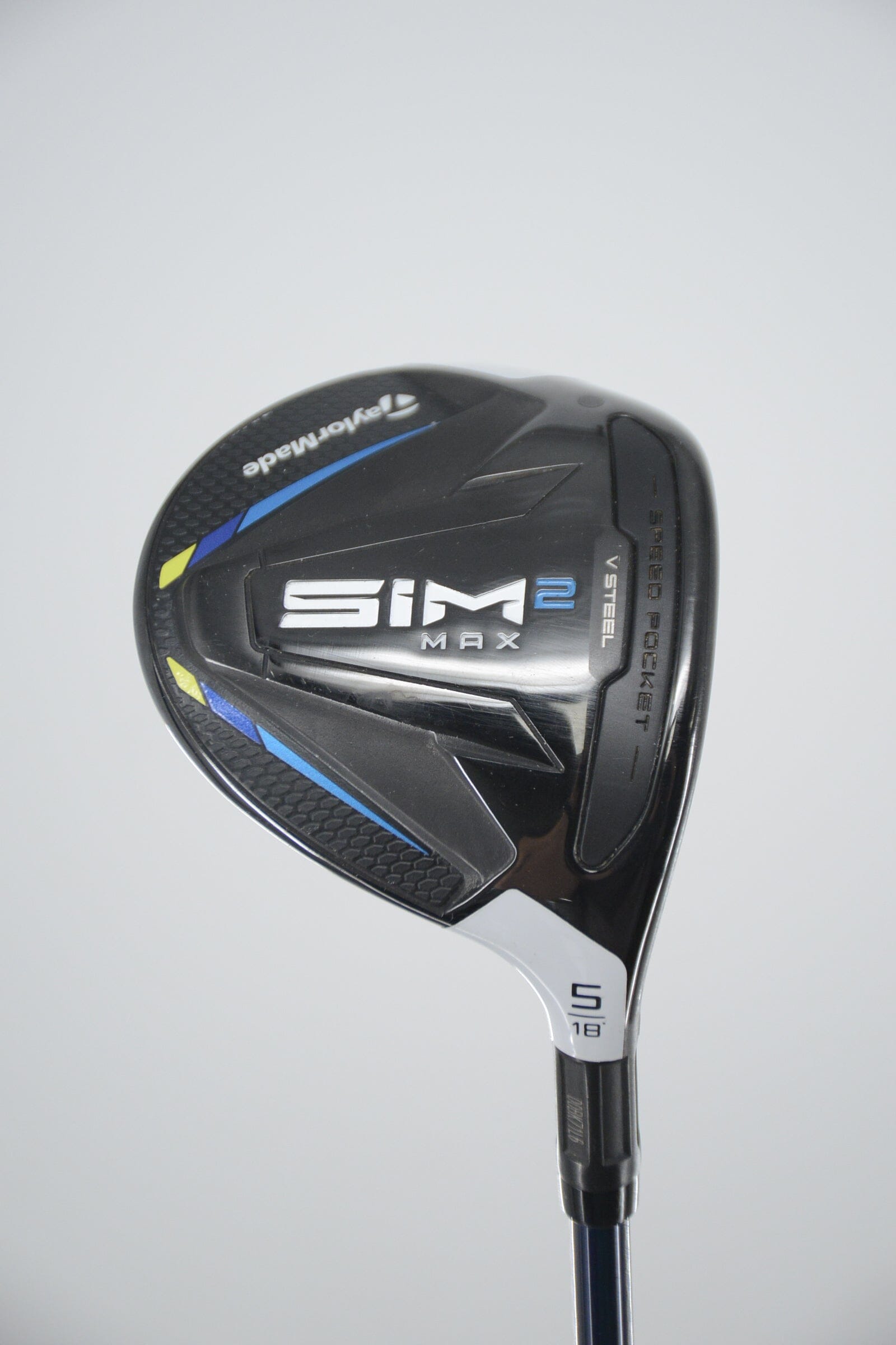 TaylorMade SIM2 Max Steel 5 Wood SR Flex 42.25" Golf Clubs GolfRoots 