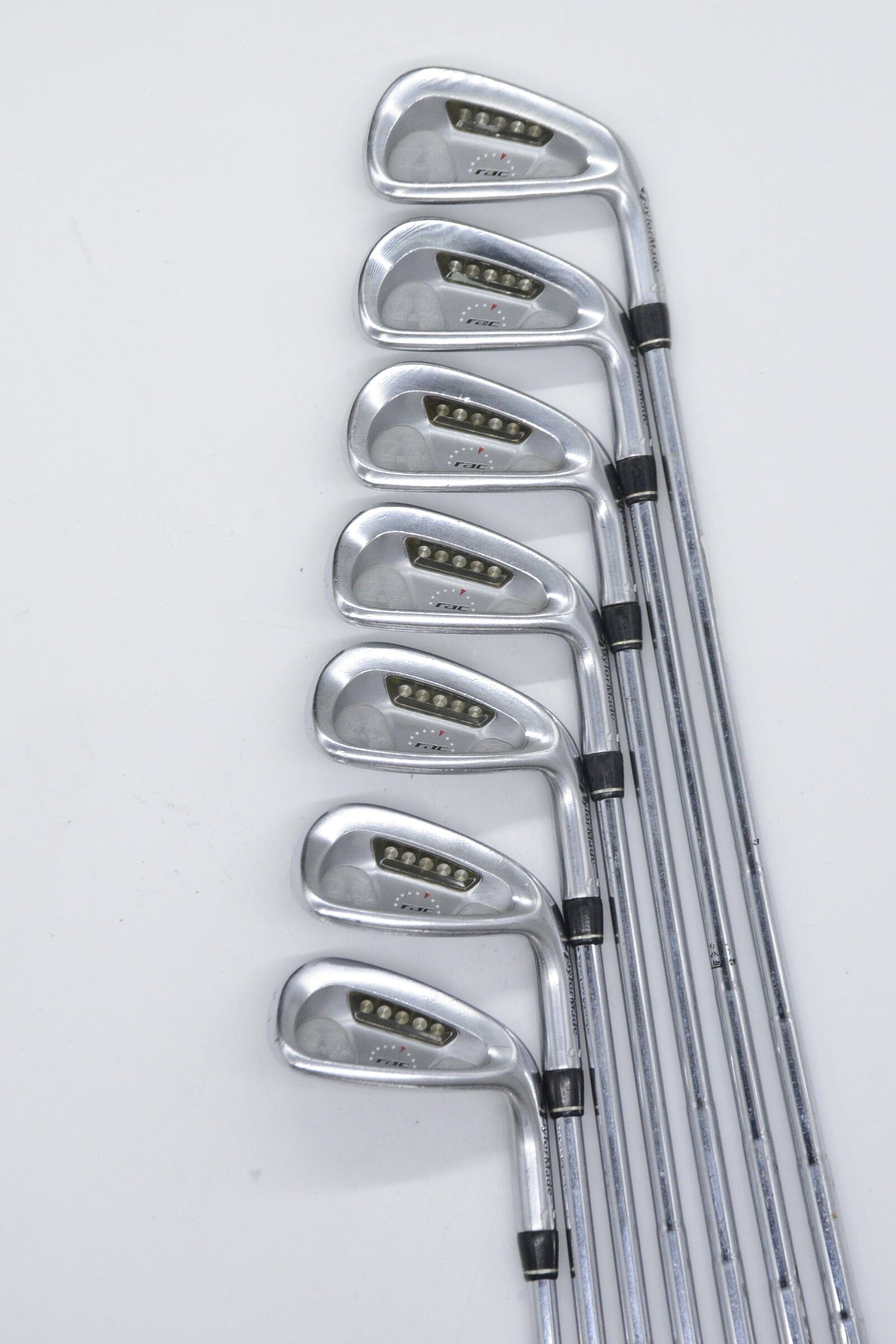 TaylorMade Rac LT 4-PW Iron Set S Flex +0.5" Golf Clubs GolfRoots 