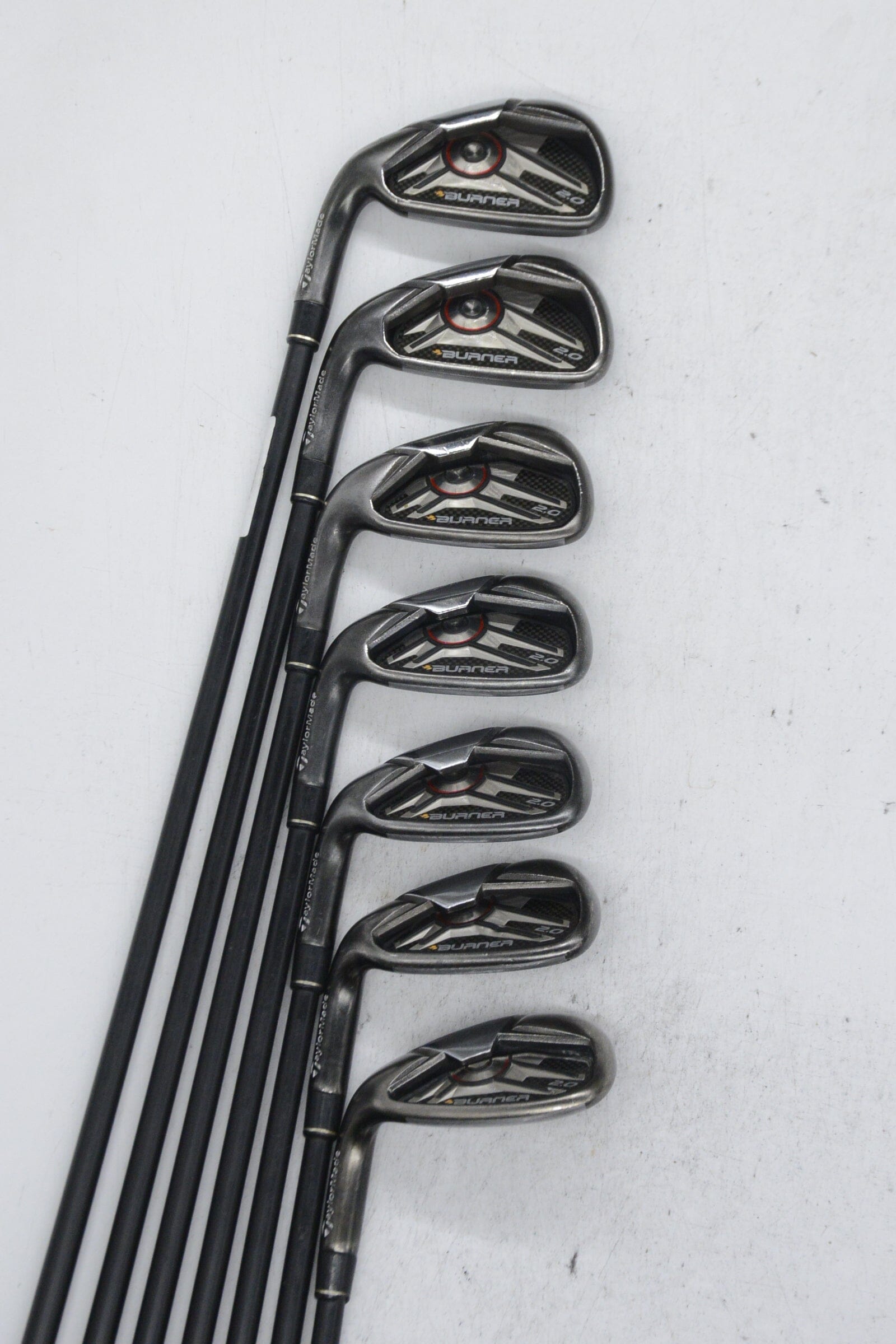 Lefty TaylorMade Burner 2.0 5-6, 8-SW Iron Set SR Flex -0.25" Golf Clubs GolfRoots 