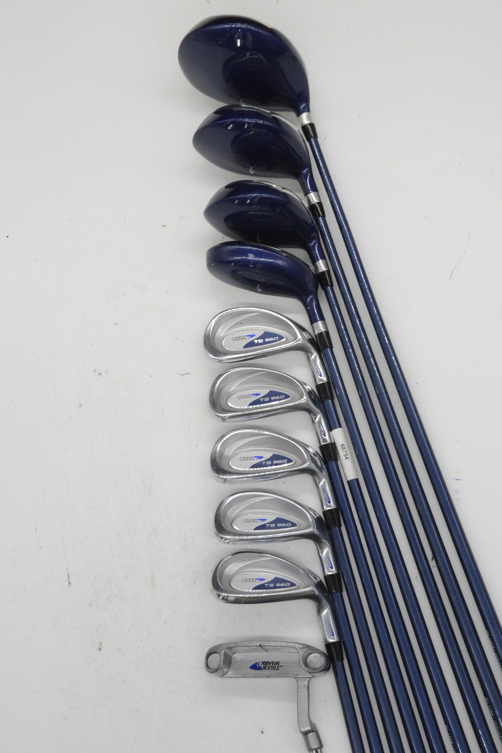 Women's Tiger Shark TS 960 Mixed Full Set W Flex -1" Golf Clubs GolfRoots 