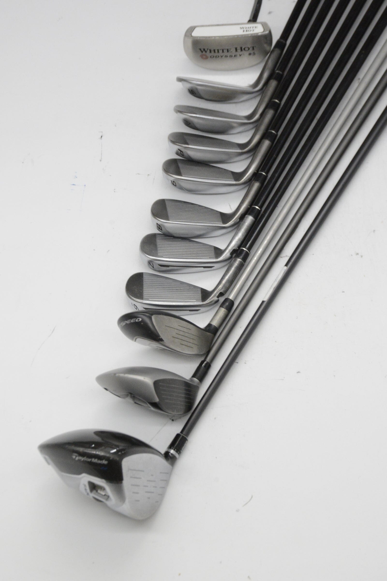 TaylorMade Speedblade Mixed Full Set SR Flex -0.25" Golf Clubs GolfRoots 