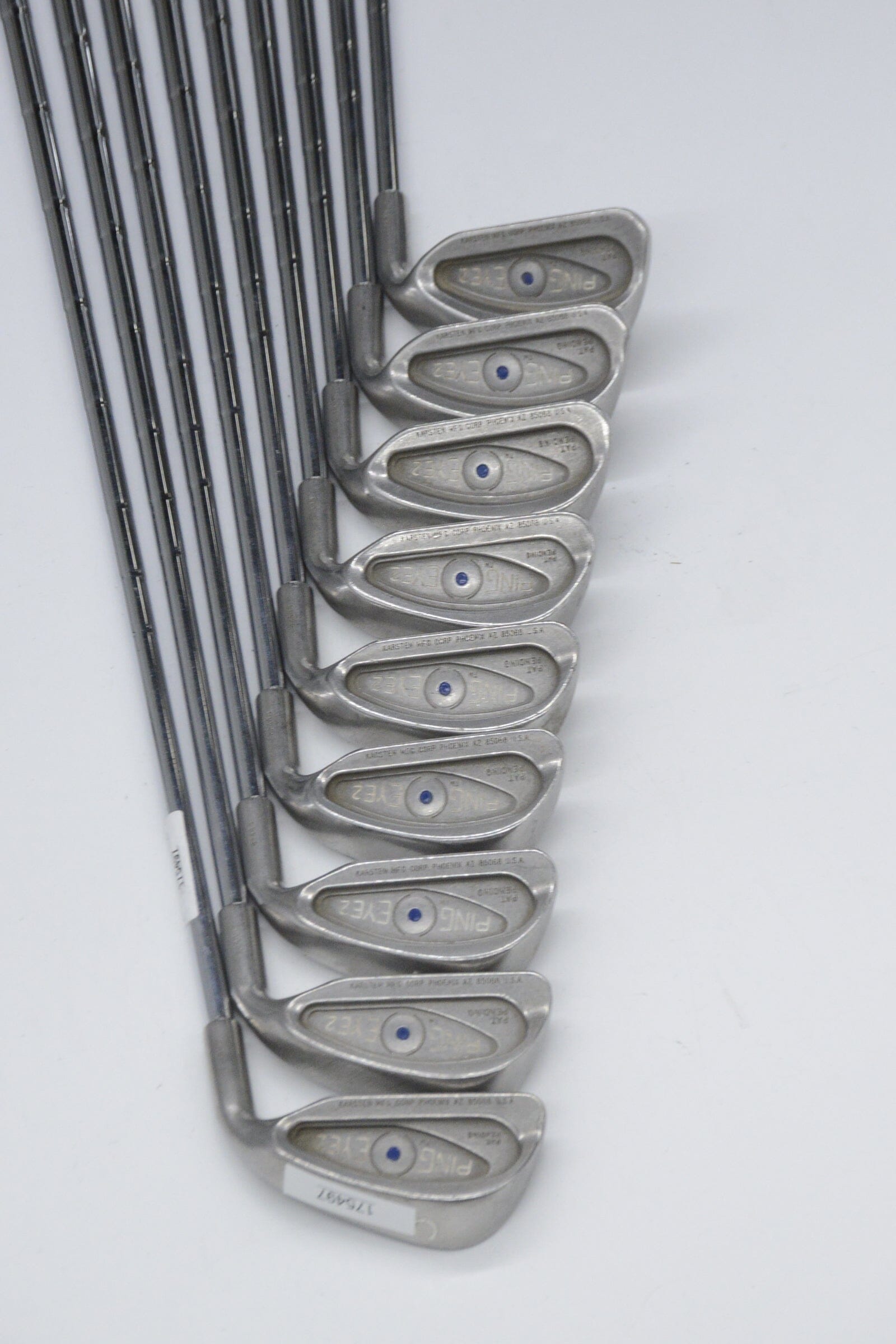 Ping Eye 2 3-PW, SW Iron Set S Flex +0.75" Golf Clubs GolfRoots 