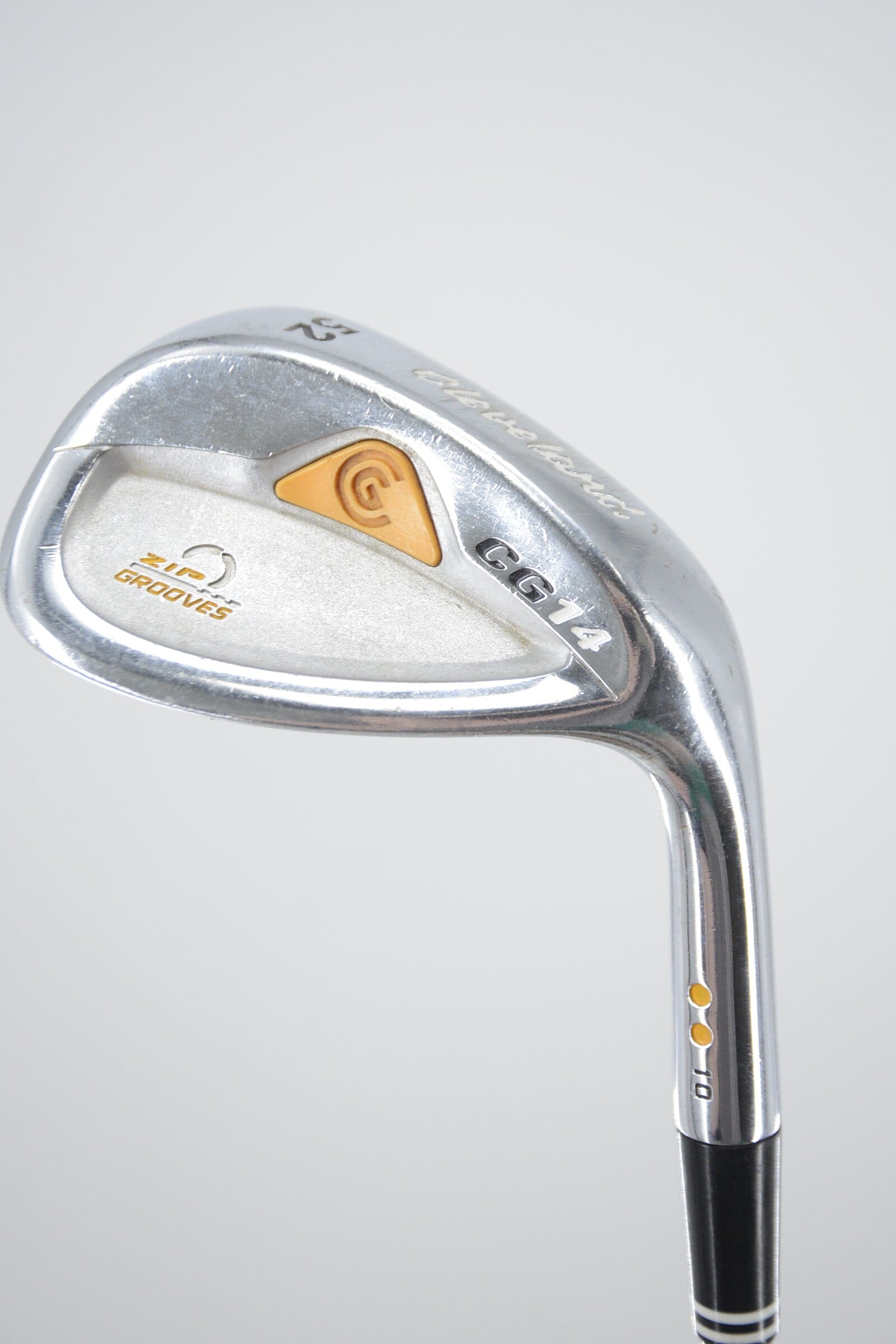Cleveland CG14 Chrome 52 Degree Wedge Wedge Flex 35.75" Golf Clubs GolfRoots 