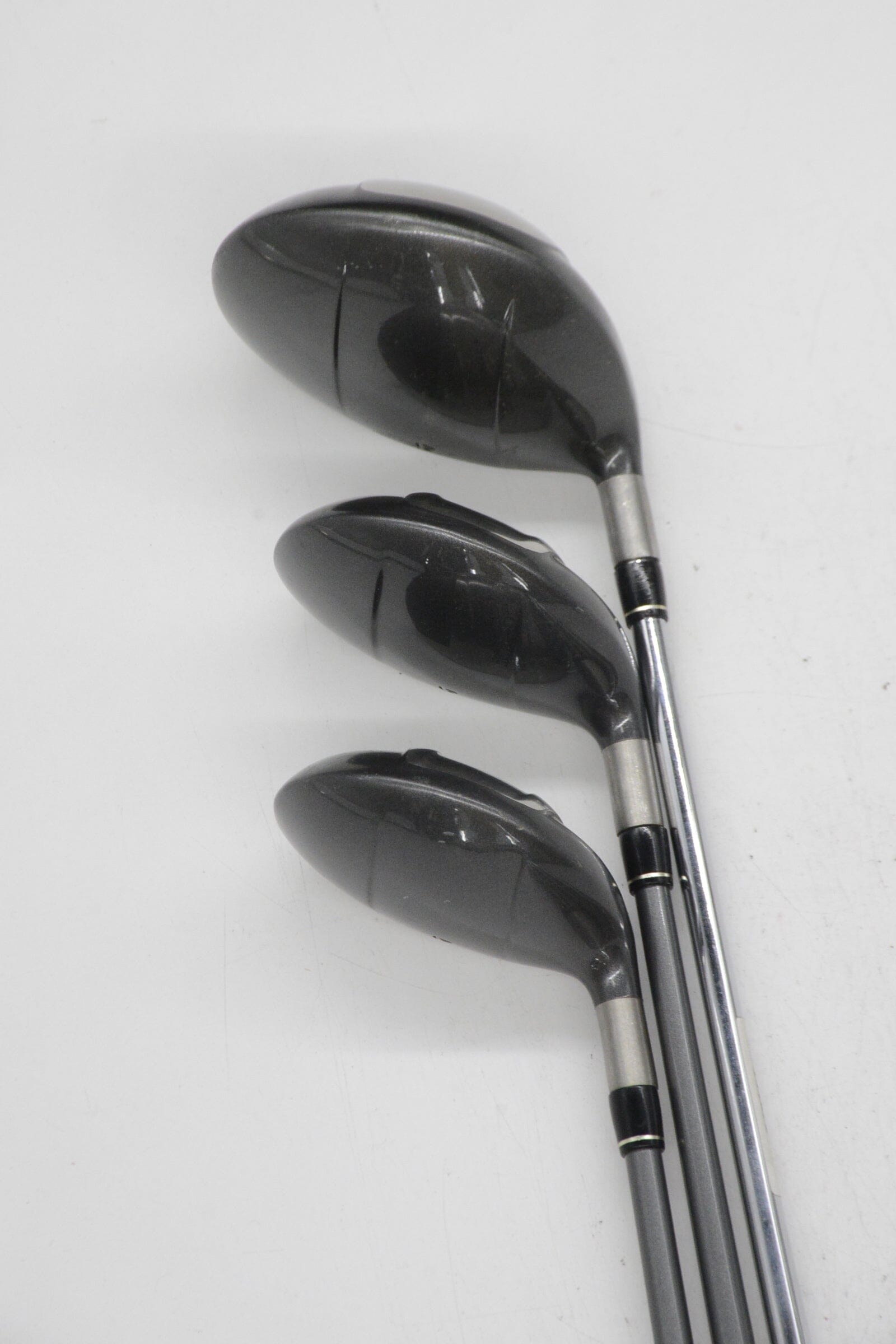 TaylorMade 200 Steel D, 3W, 5W Wood Set S Flex Golf Clubs GolfRoots 