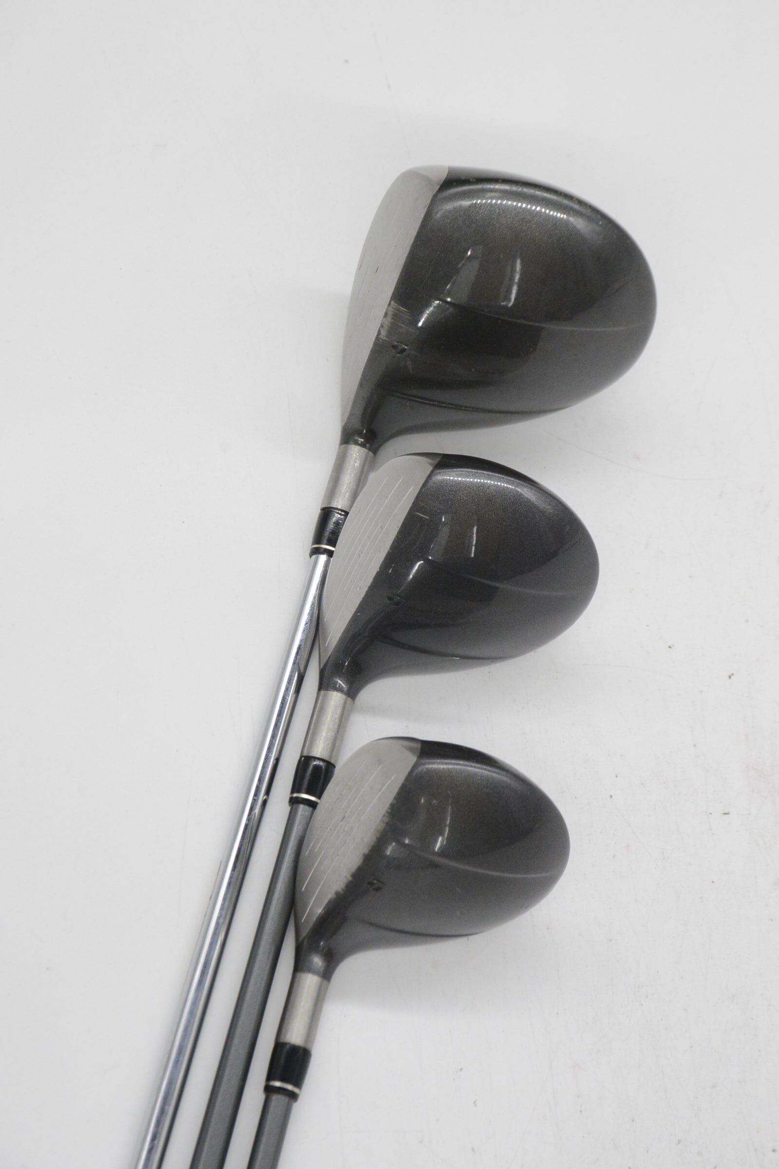 TaylorMade 200 Steel D, 3W, 5W Wood Set S Flex Golf Clubs GolfRoots 