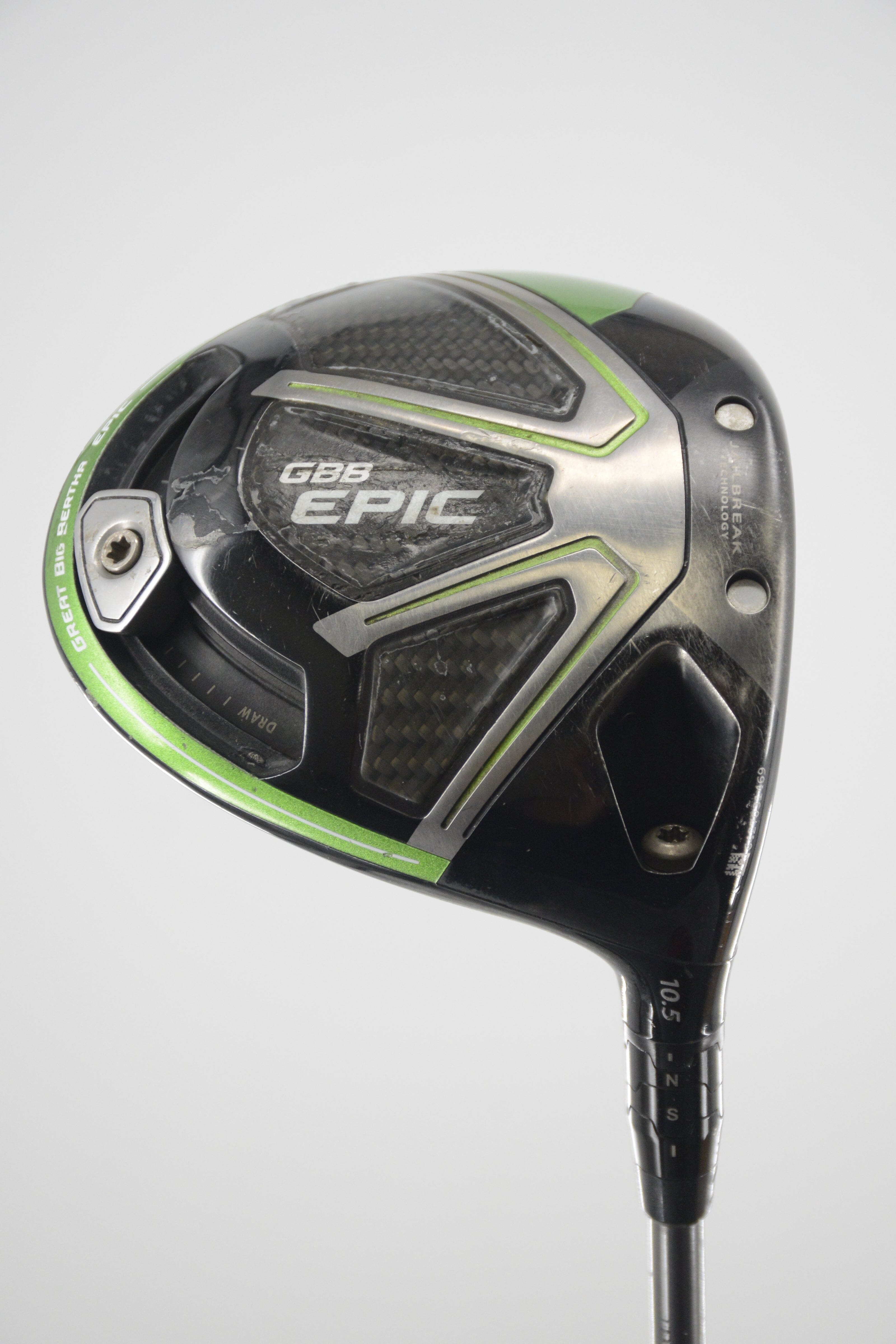 Callaway Great Big Bertha Epic 10.5 Degree Driver S Flex 45.25" Golf Clubs GolfRoots 