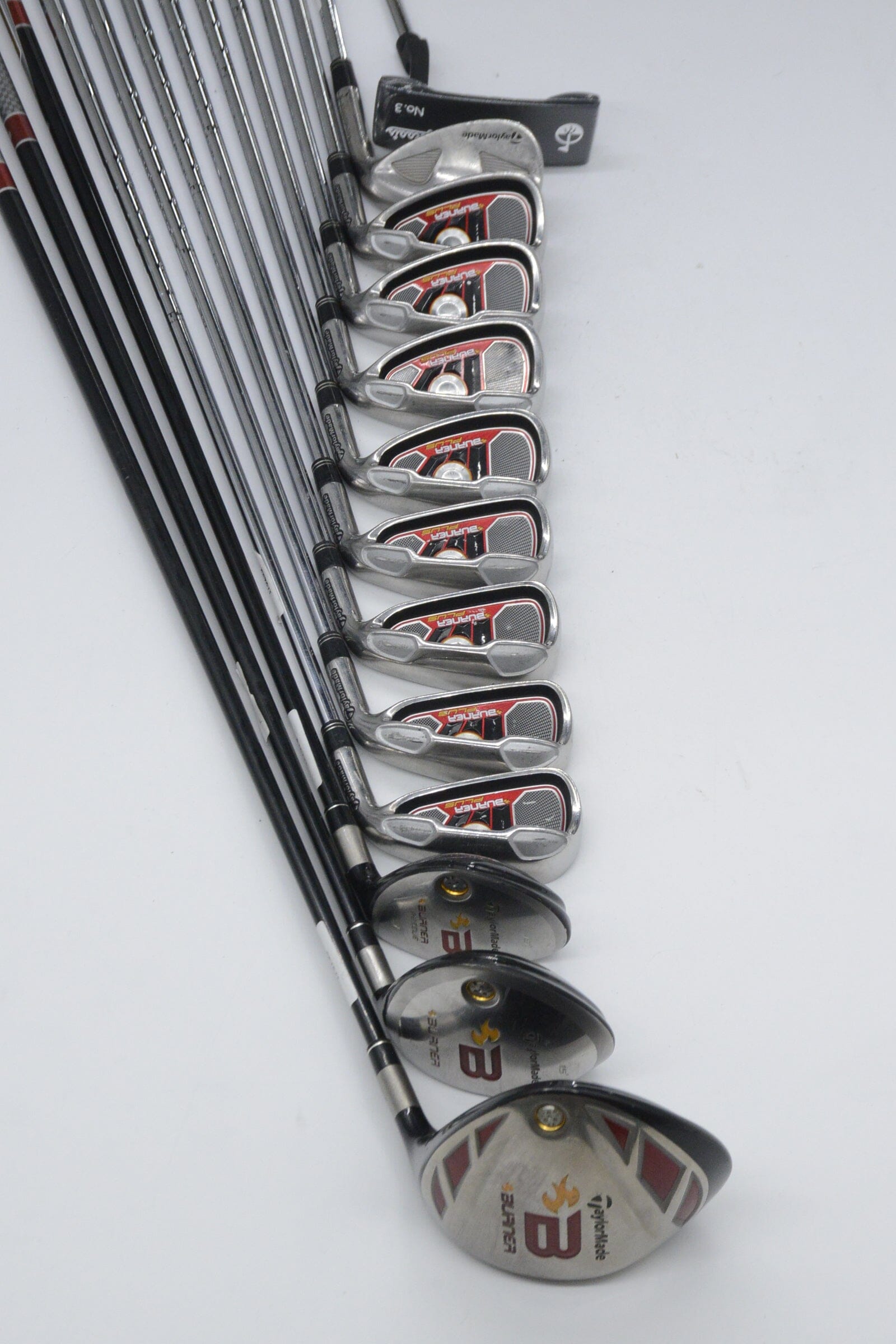 TaylorMade Burner Plus Mixed Full Set R Flex +0.25"