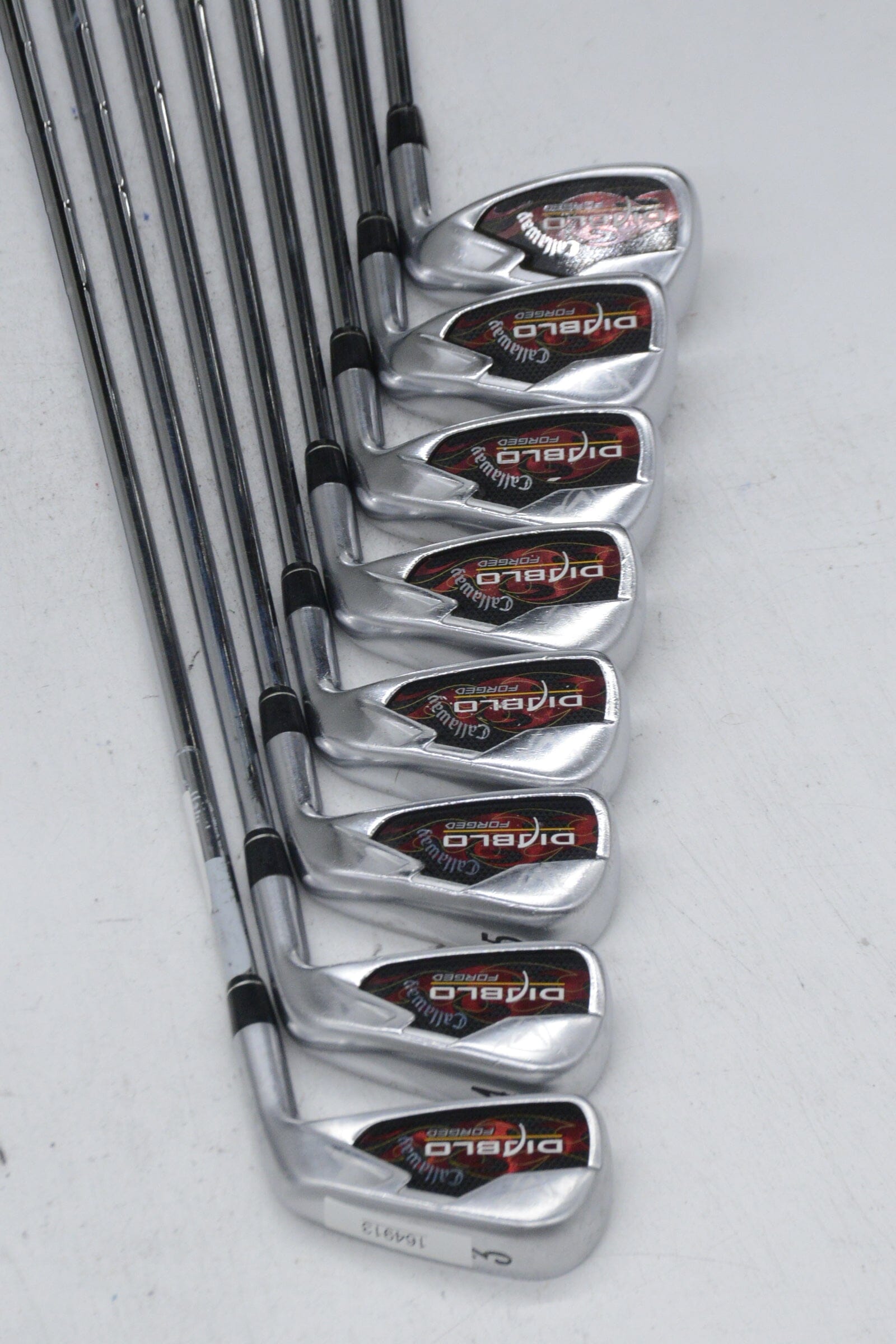 Callaway Diablo Forged 3-PW Iron Set Uniflex Std Length Golf Clubs GolfRoots 