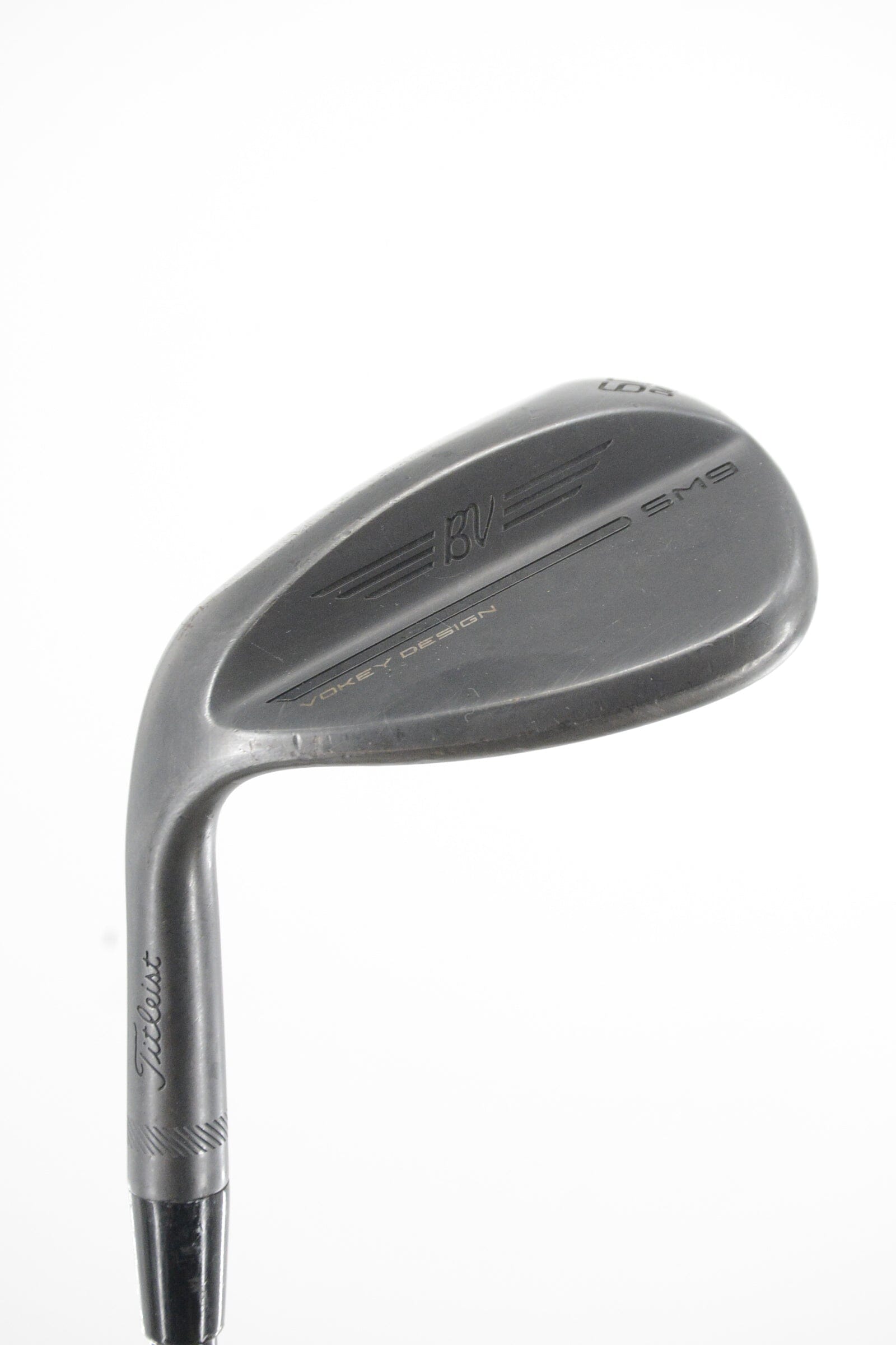 Lefty Titleist Vokey SM9 Jet Black 60 Degree Wedge S Flex 35" Golf Clubs GolfRoots 