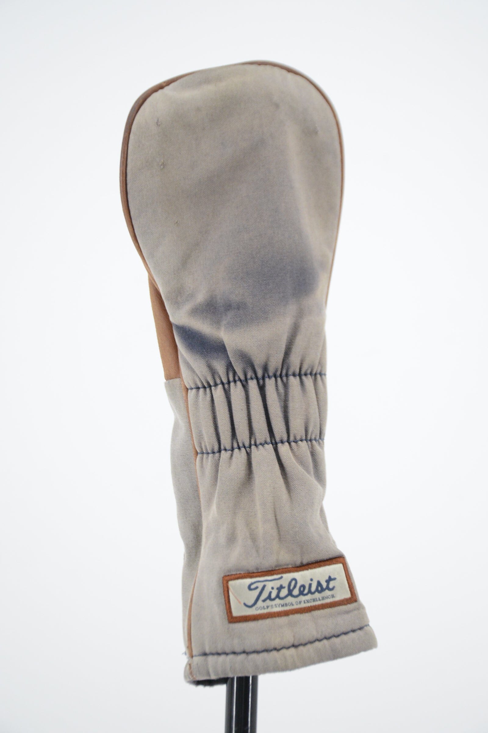 Titleist Leather Wood Headcover Golf Clubs GolfRoots 