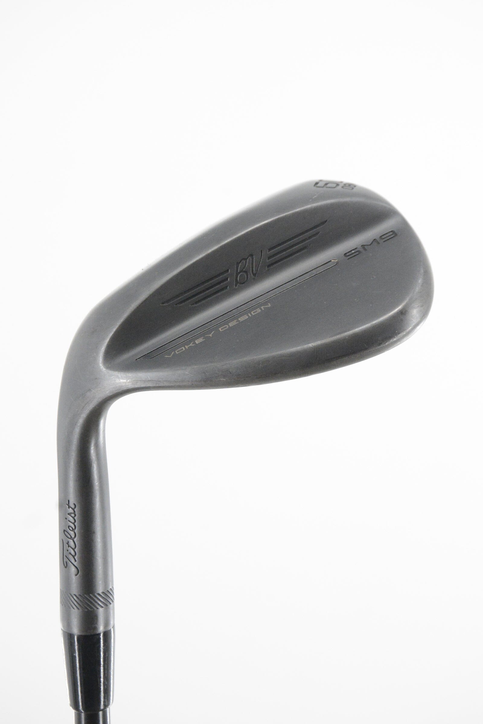 Lefty Titleist Vokey SM9 Jet Black 60 Degree Wedge S Flex 35" Golf Clubs GolfRoots 