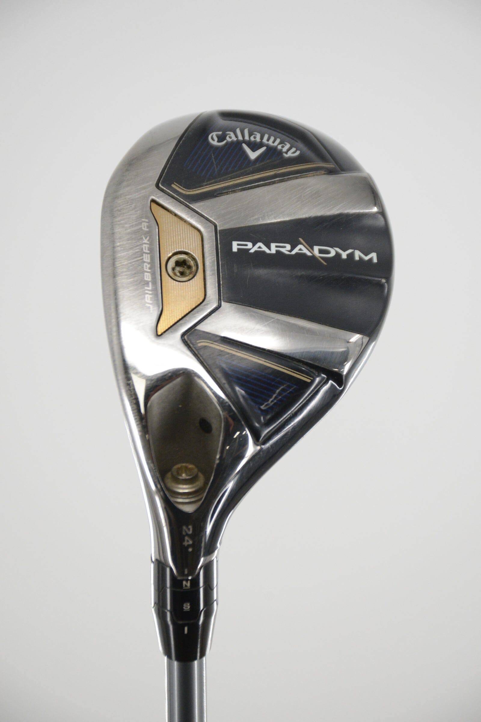 Lefty Callaway Paradym 24 Degree Hybrid R Flex 39.5" Golf Clubs GolfRoots 