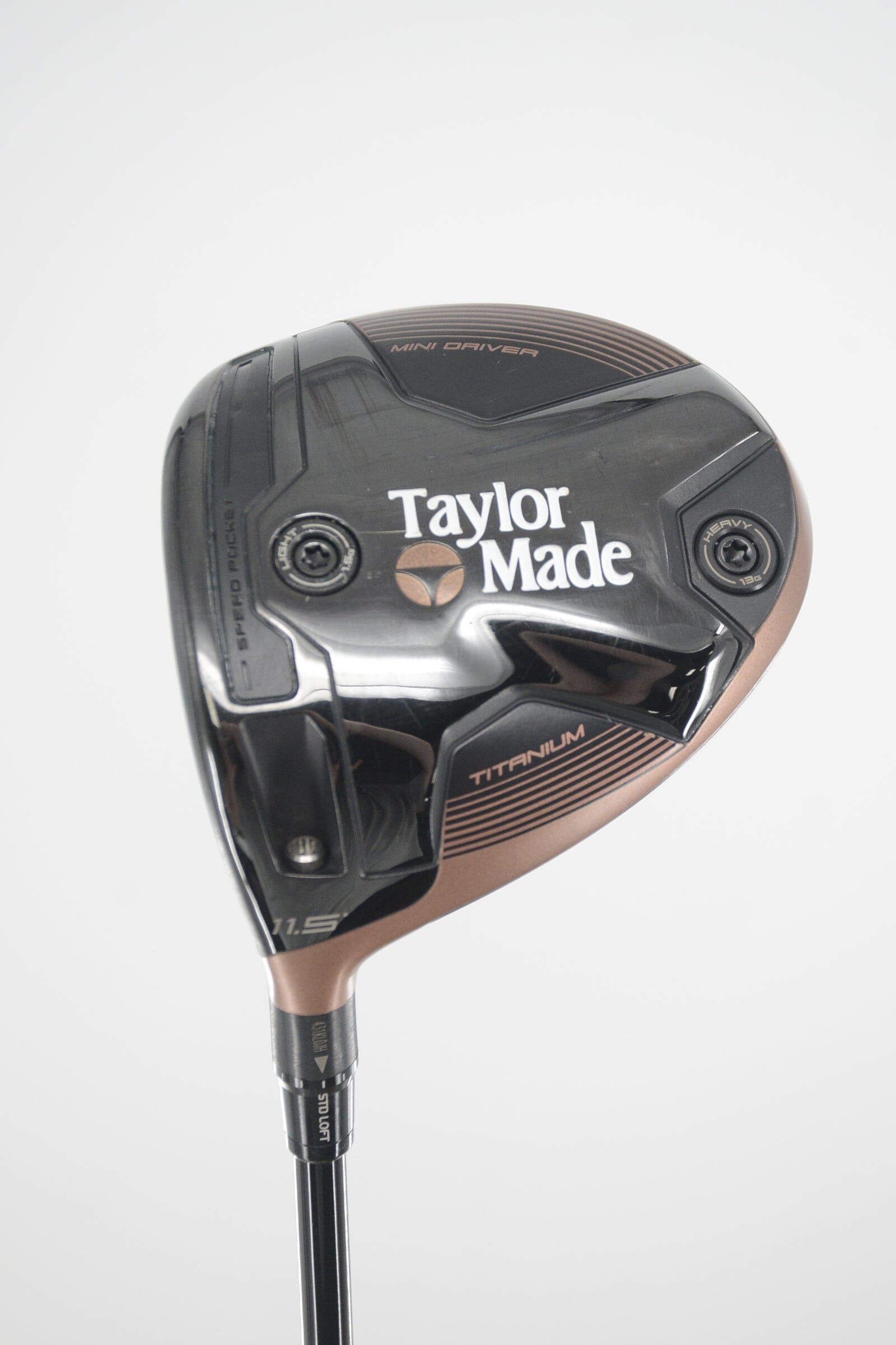 Lefty TaylorMade BRNR Mini 11.5 Degree Driver R Flex 43.75" Golf Clubs GolfRoots 