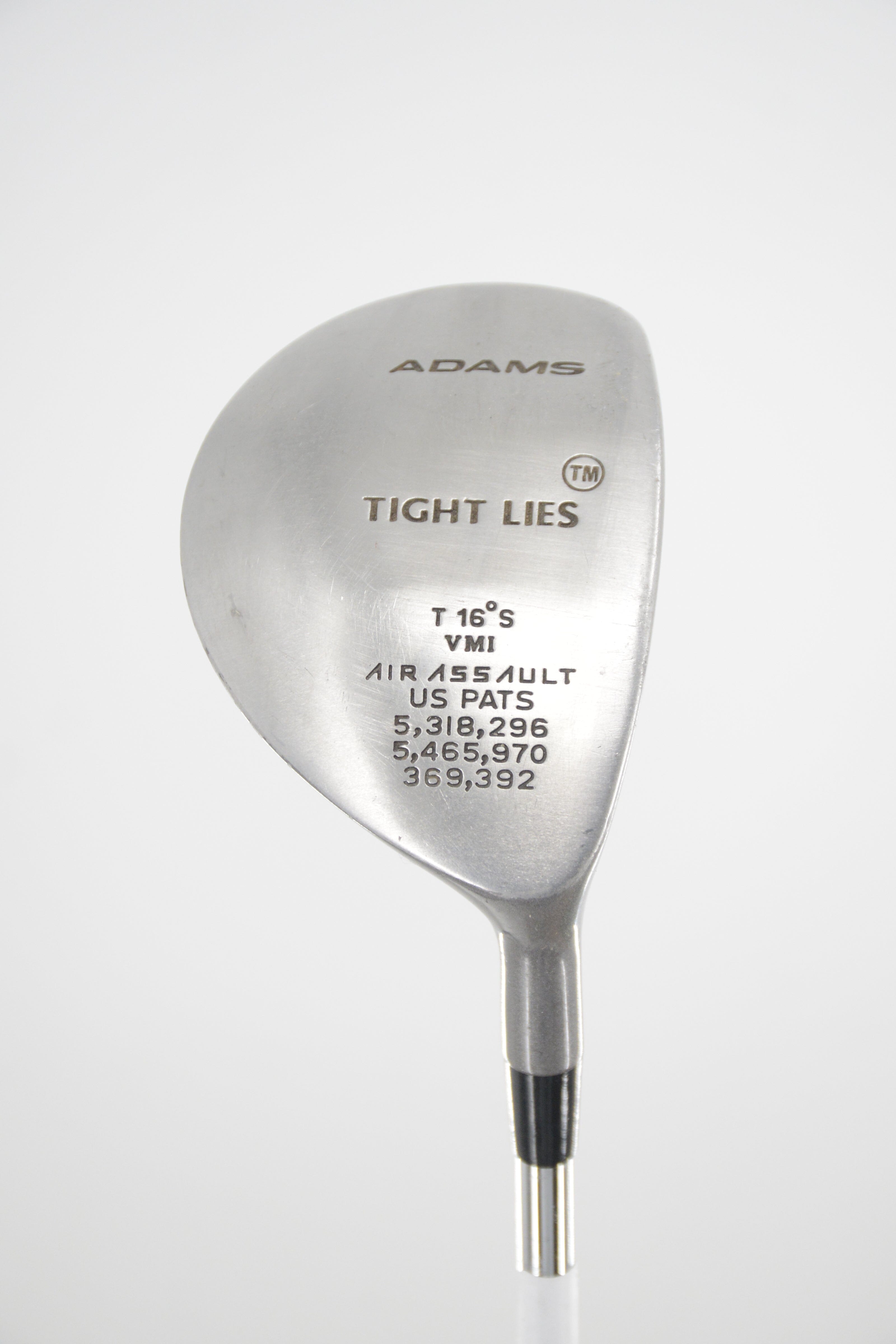 Adams Tight Lies 16 Degree Wood S Flex 42.5" Golf Clubs GolfRoots 