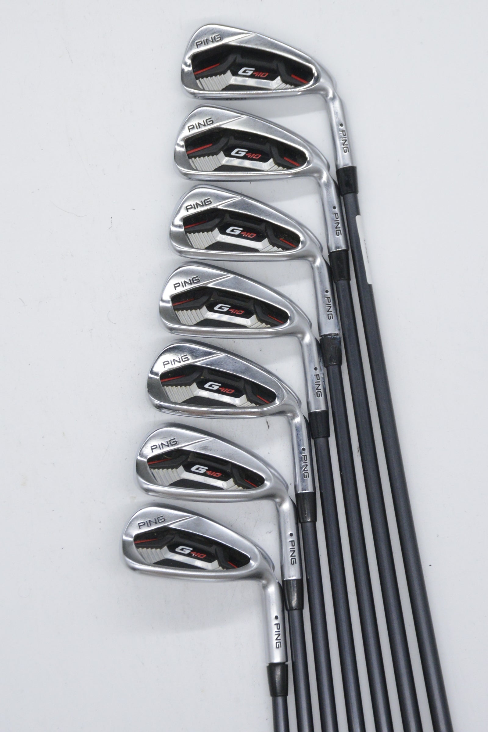 Ping G410 4-PW Iron Set R Flex -0.25"