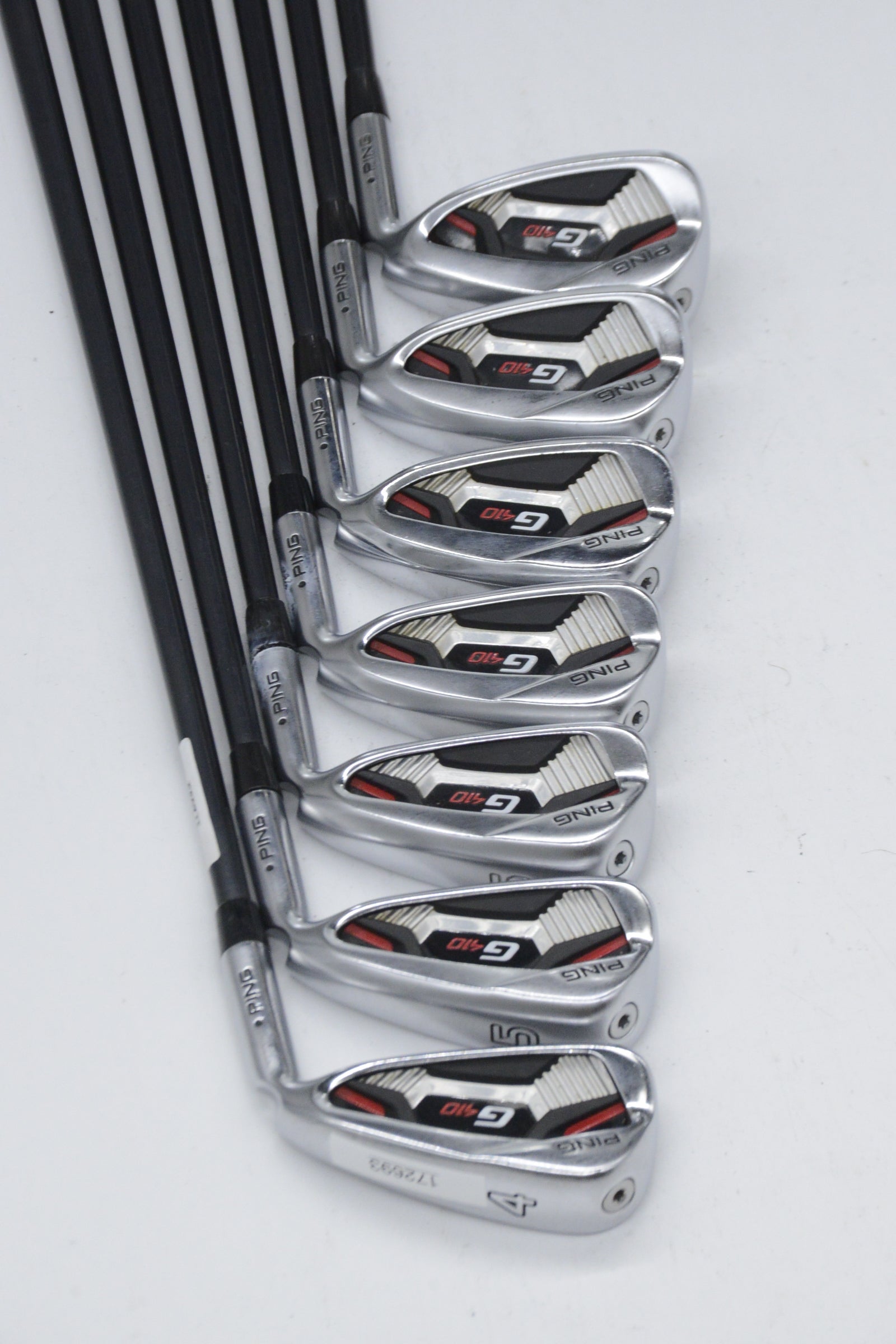 Ping G410 4-PW Iron Set R Flex -0.25"