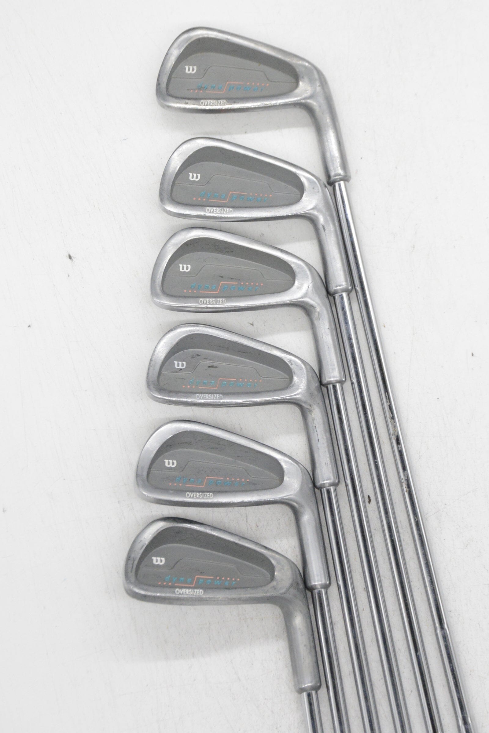 Women's Wilson Staff Dyna-Power 3-8 Iron Set W Flex -0.75" Golf Clubs GolfRoots 