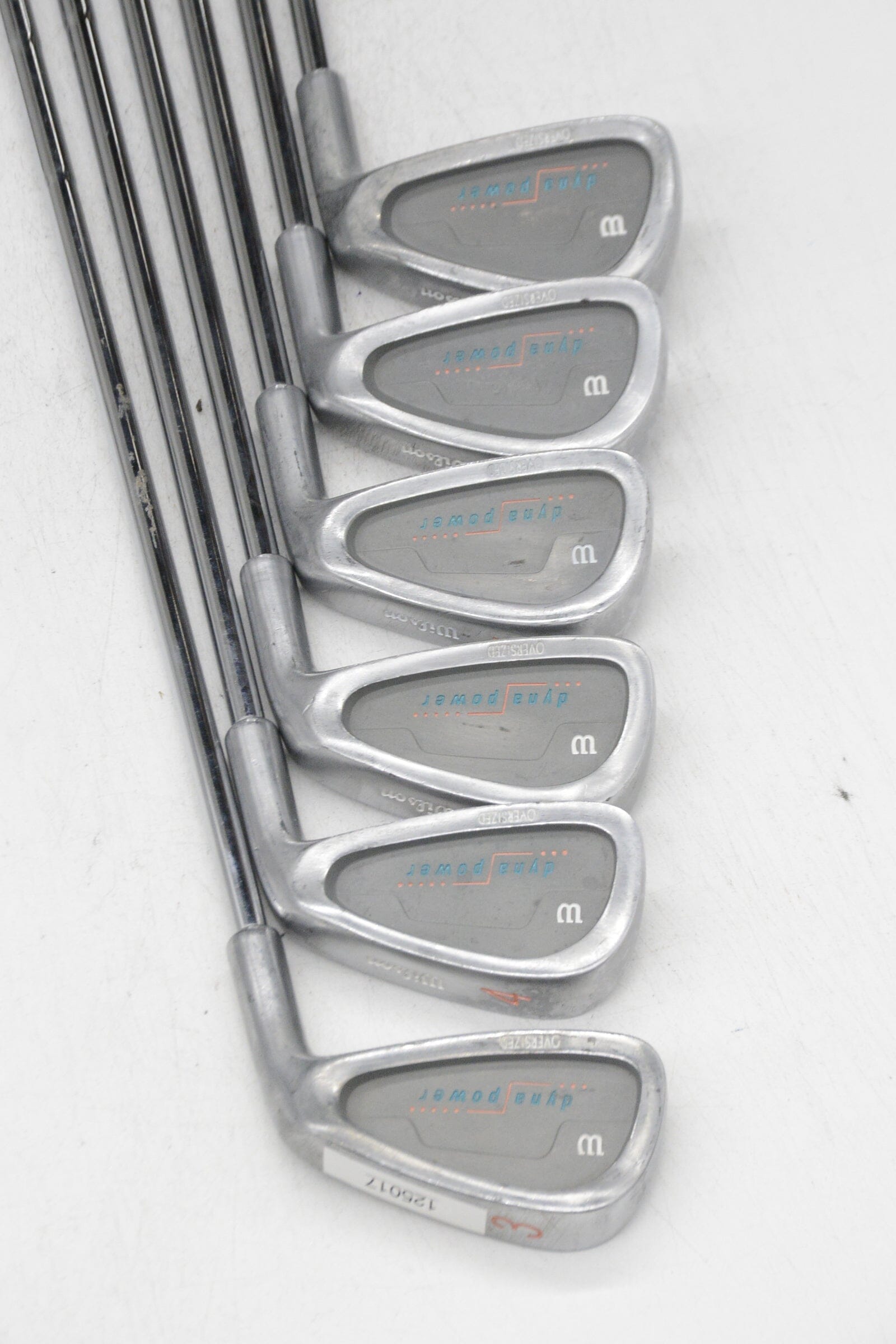 Women's Wilson Staff Dyna-Power 3-8 Iron Set W Flex -0.75" Golf Clubs GolfRoots 