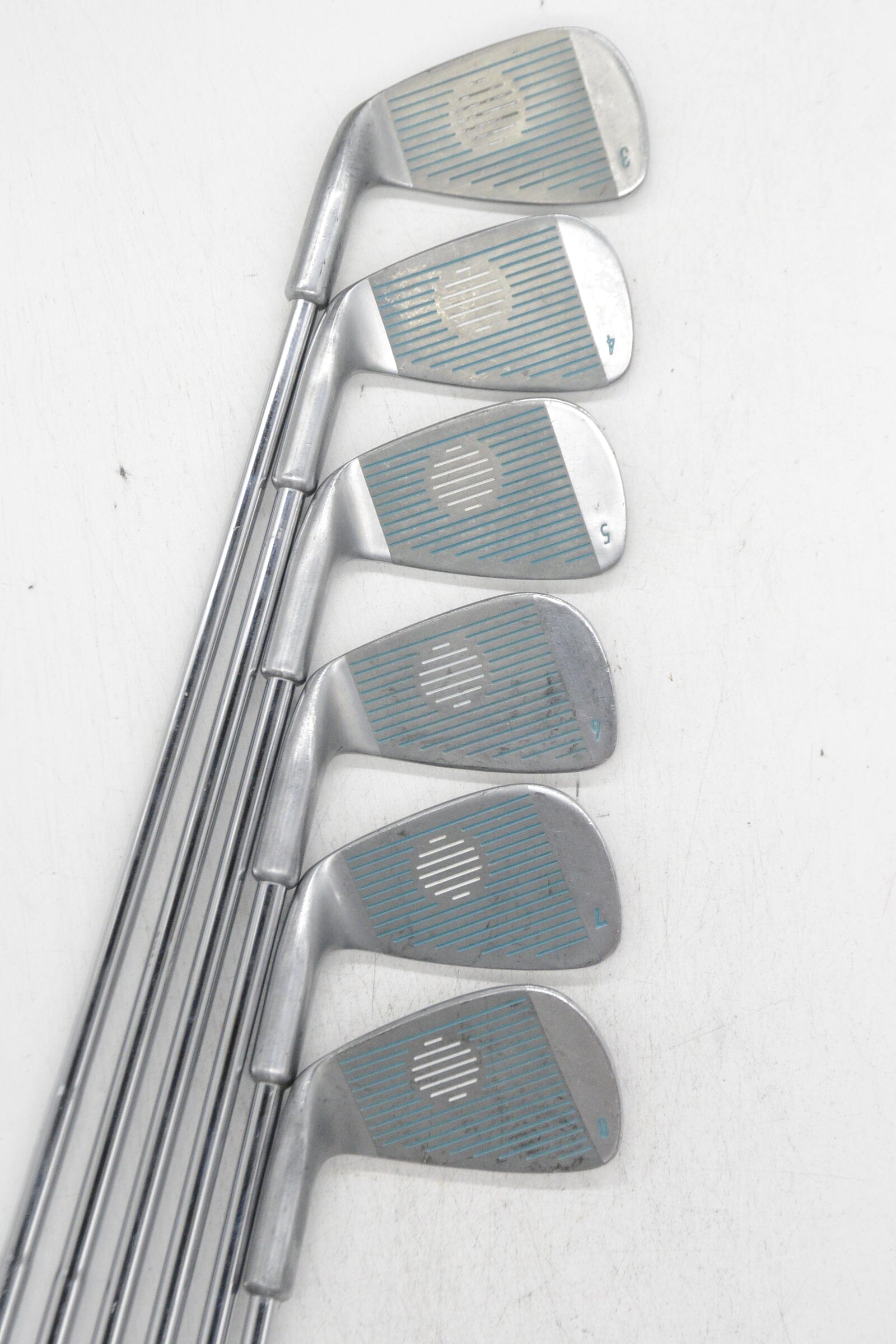 Women's Wilson Staff Dyna-Power 3-8 Iron Set W Flex -0.75" Golf Clubs GolfRoots 