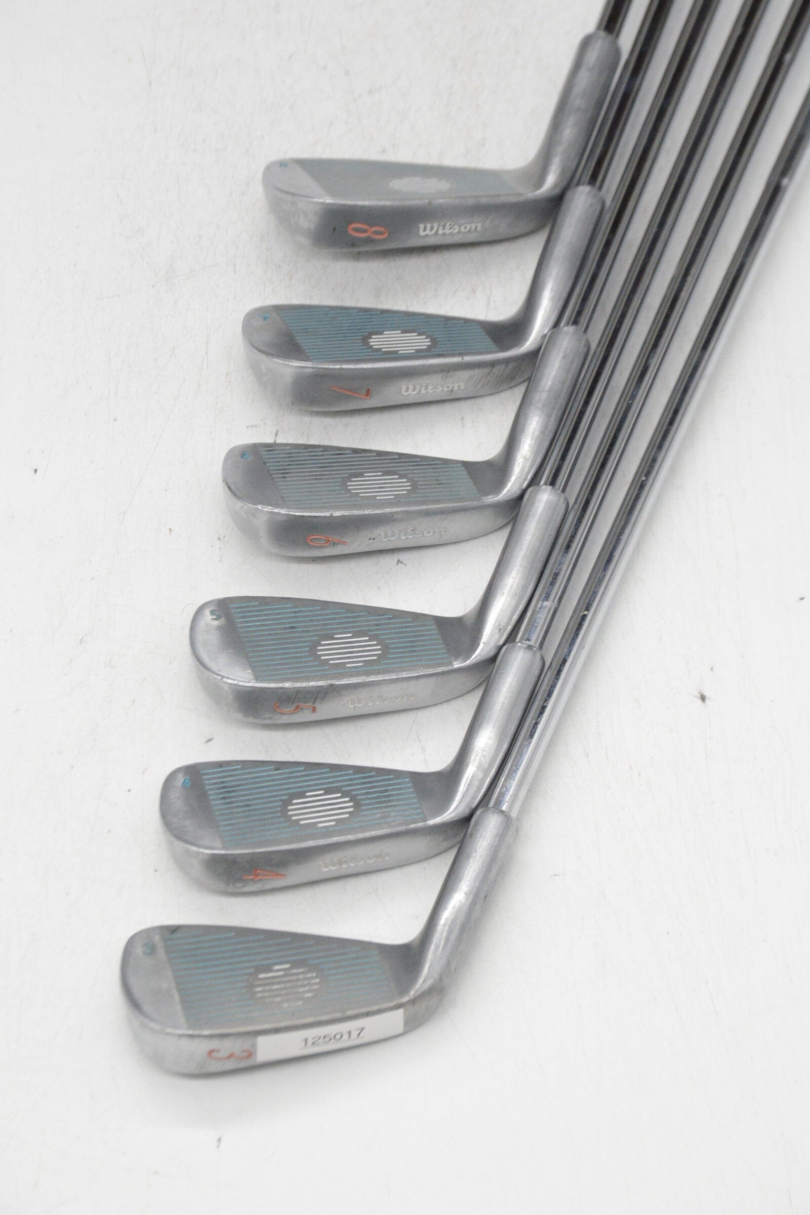Women's Wilson Staff Dyna-Power 3-8 Iron Set W Flex -0.75" Golf Clubs GolfRoots 