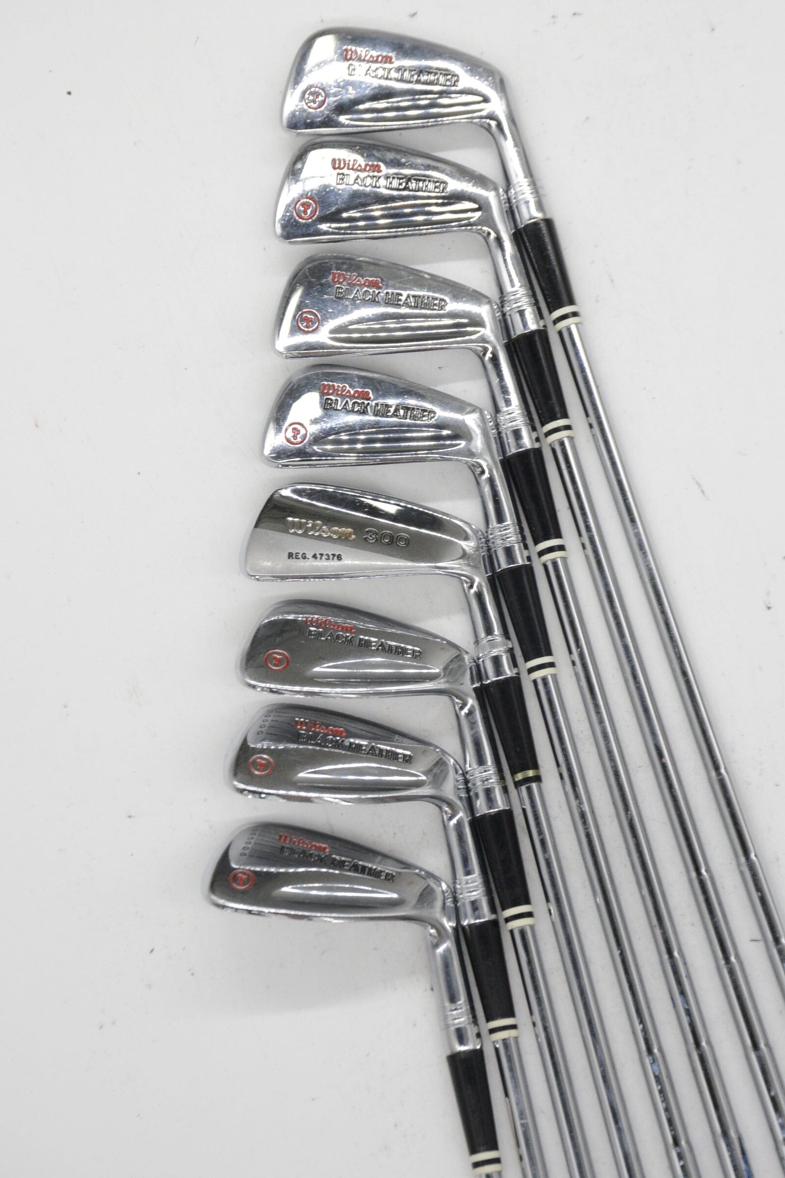 Wilson Black Heather 3-PW Iron Set R Flex -0.5" Golf Clubs GolfRoots 