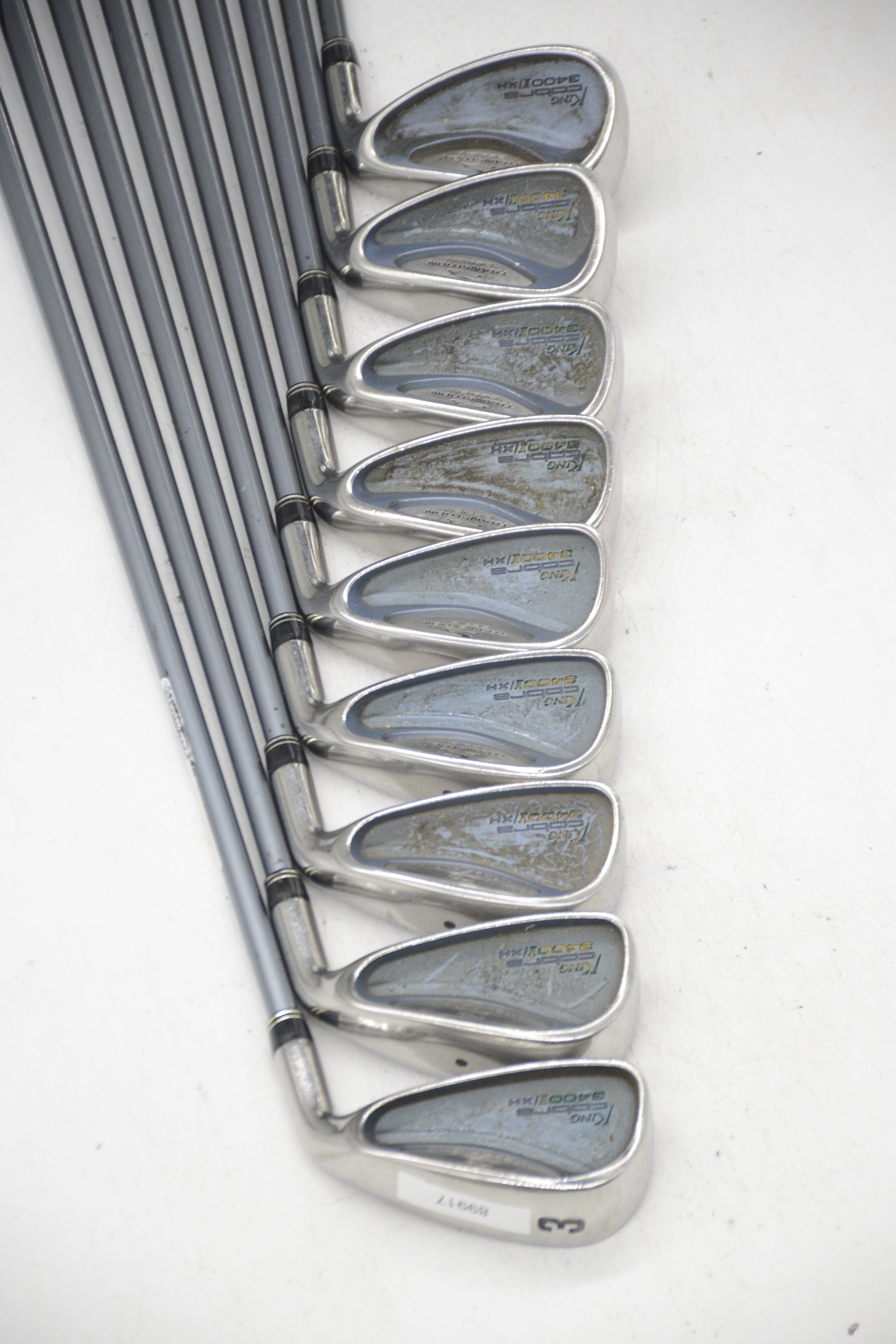 Women's Cobra 3400 I/Xh 3-GW Iron Set W Flex -0.25" Golf Clubs GolfRoots 