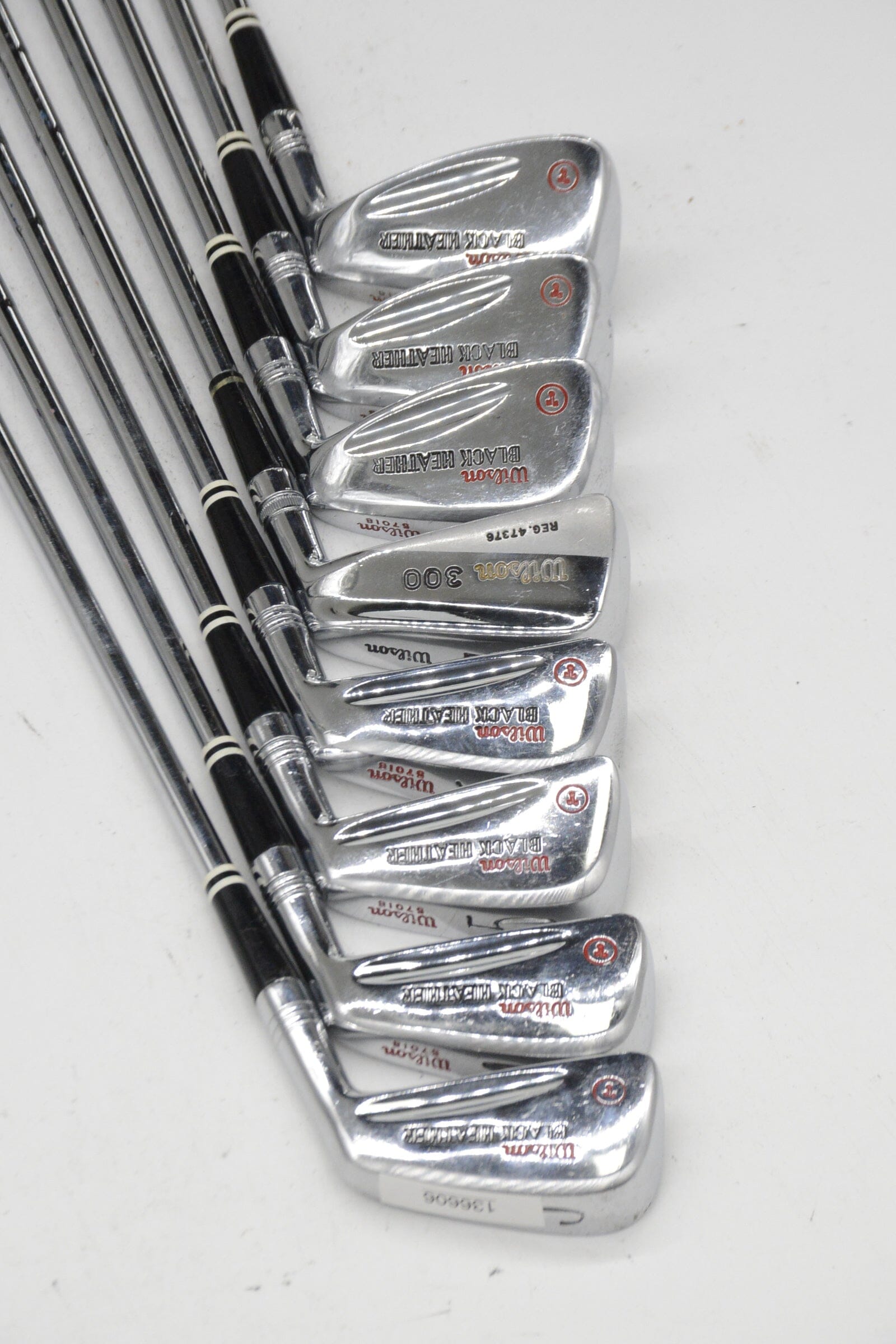 Wilson Black Heather 3-PW Iron Set R Flex -0.5" Golf Clubs GolfRoots 
