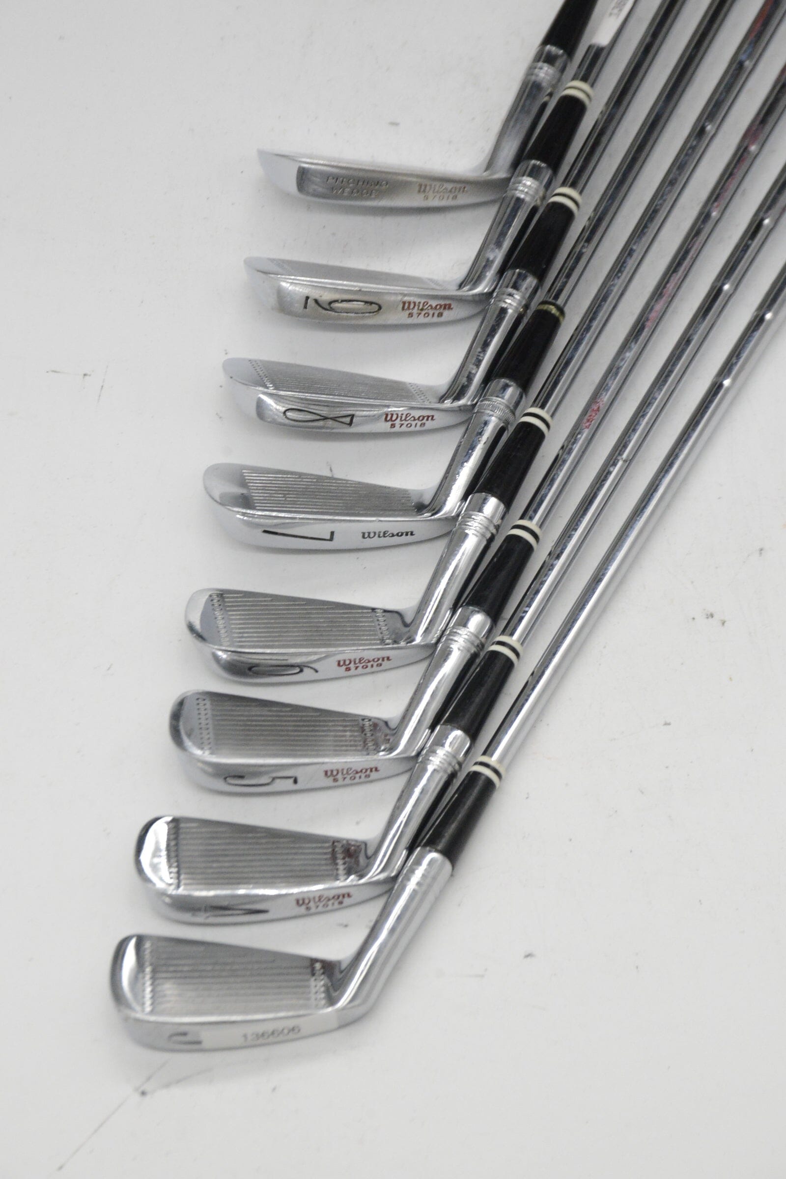 Wilson Black Heather 3-PW Iron Set R Flex -0.5" Golf Clubs GolfRoots 