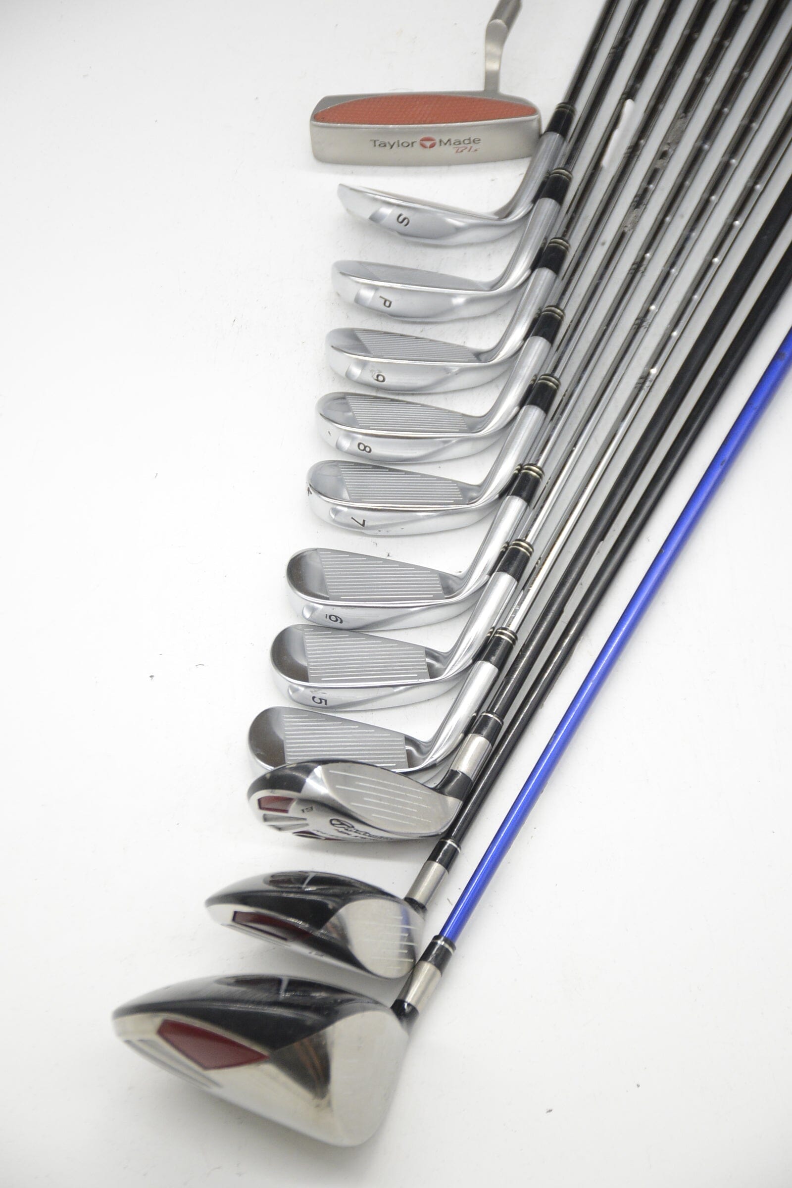 TaylorMade Tour Burner Mixed Full Set S Flex Std Length Golf Clubs GolfRoots 
