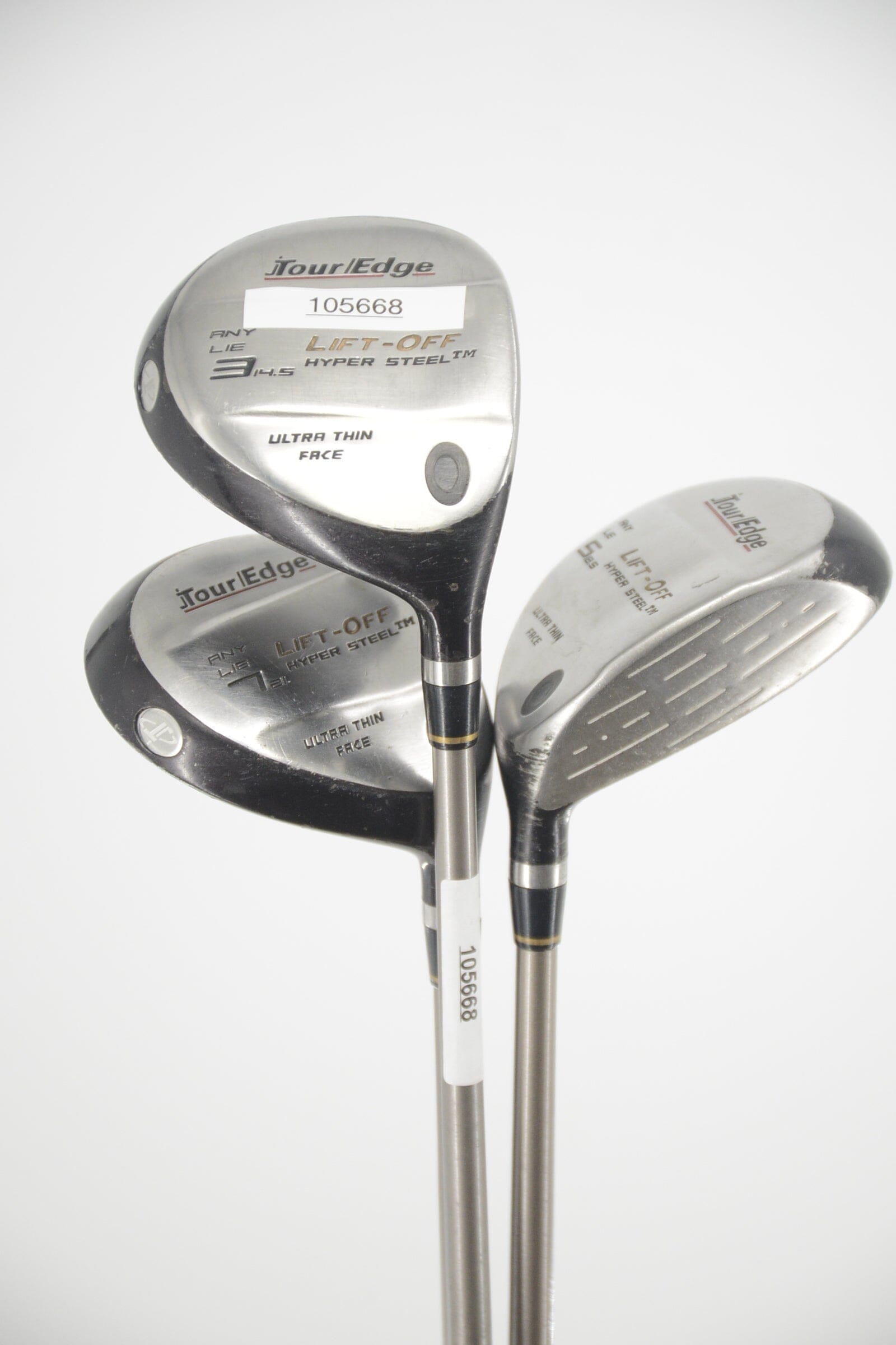 Women's Tour Edge Lift-Off 3W, 5W, 7W Wood Set W Flex Golf Clubs GolfRoots 
