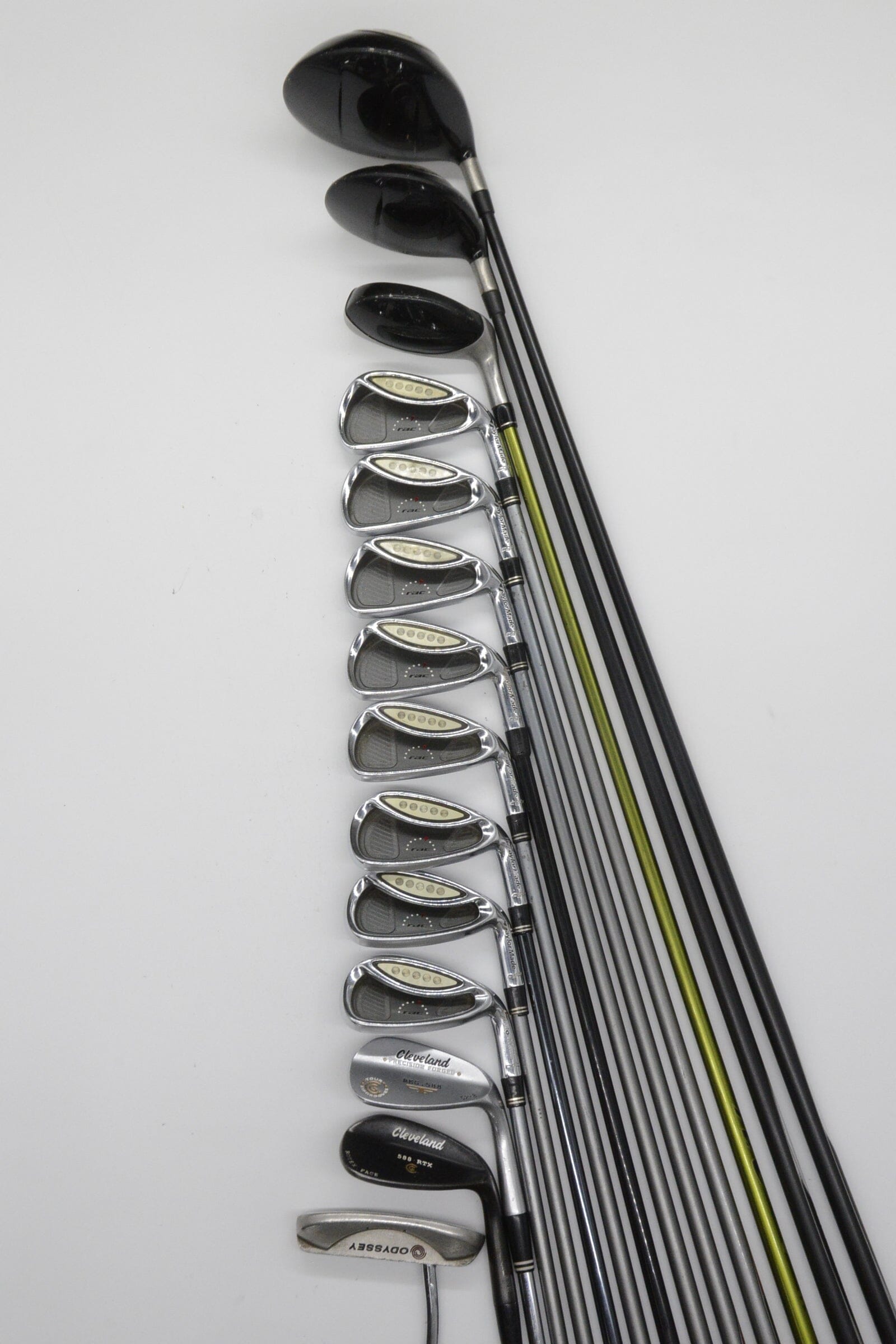 TaylorMade Rac CGB Mixed Full Set R Flex Std Length Golf Clubs GolfRoots 